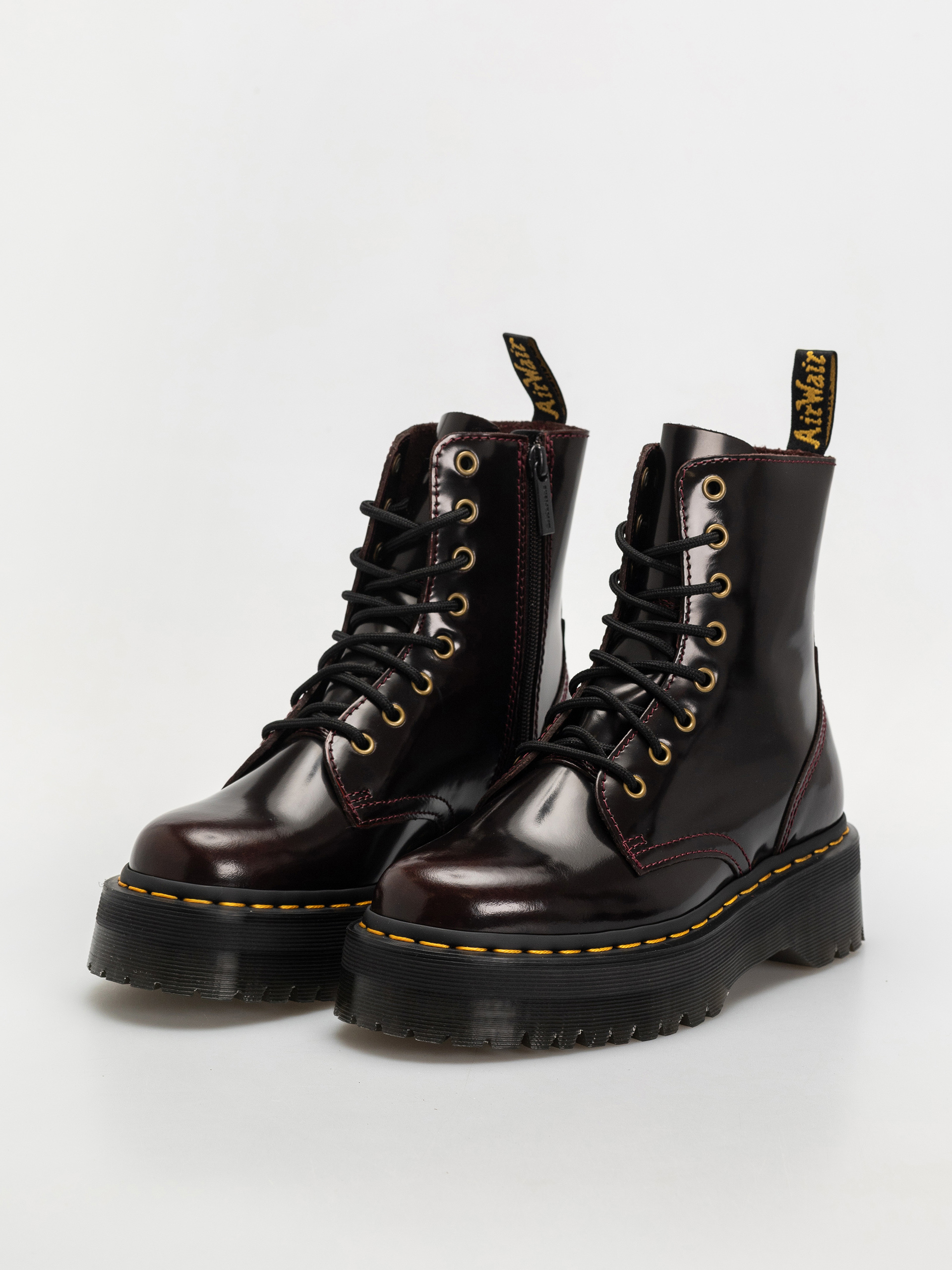 Обувки Dr. Martens Jadon (cherry red arcadia)