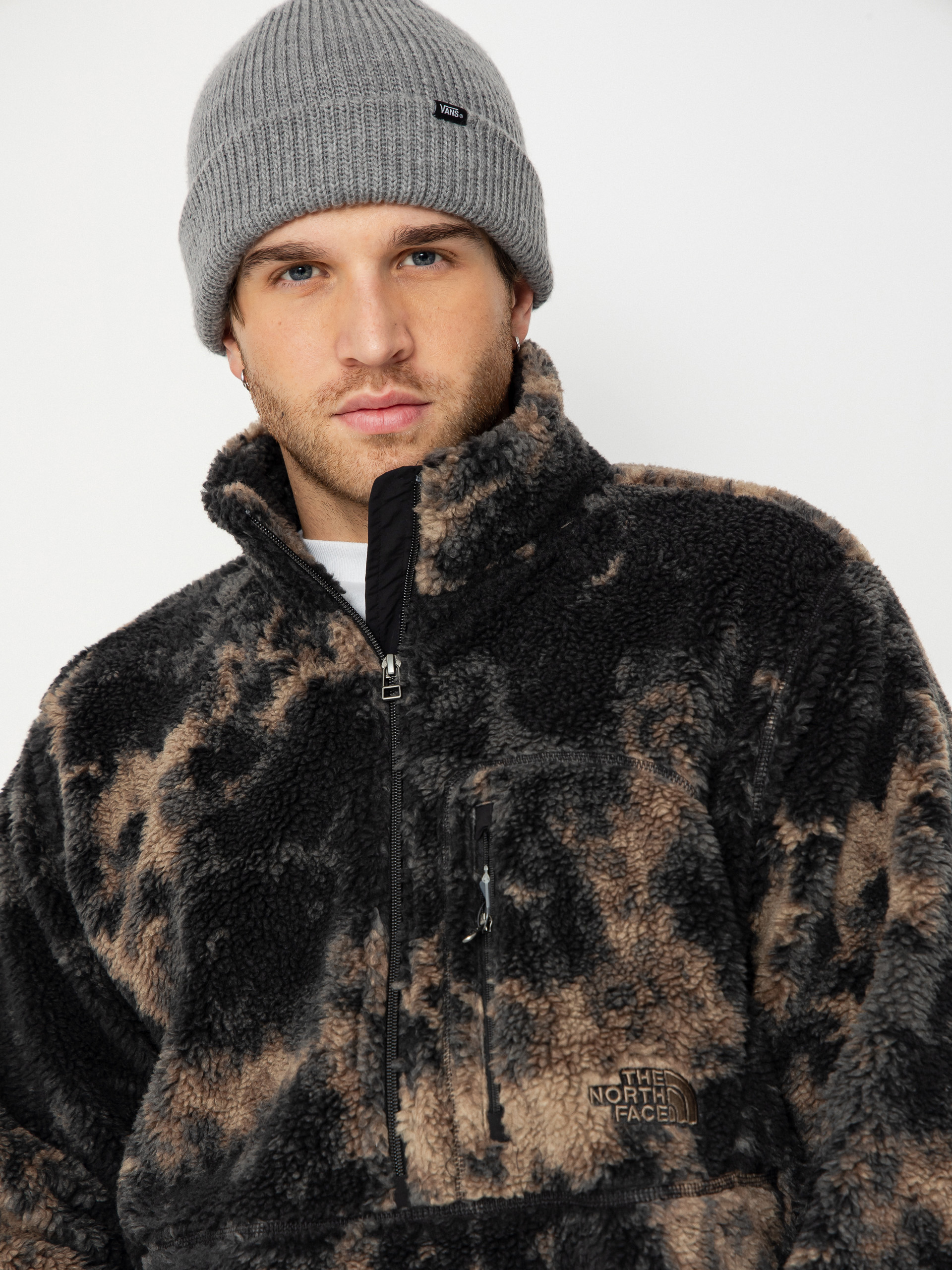 Яке The North Face Extreme Pile 2 Pullover Print (tnf black light refract)
