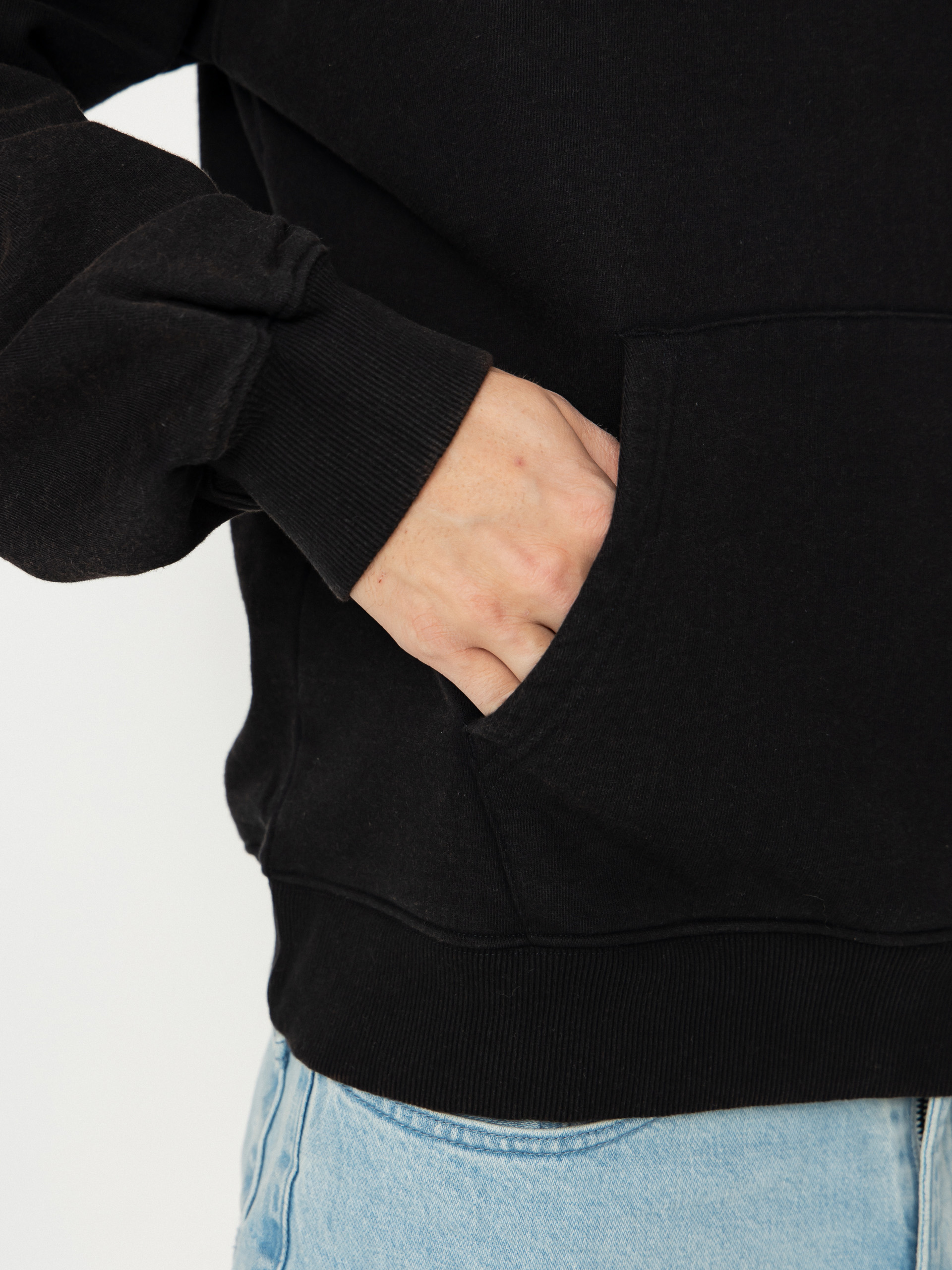 Суитшърт с качулка Wasted Paris Run HD (faded black)