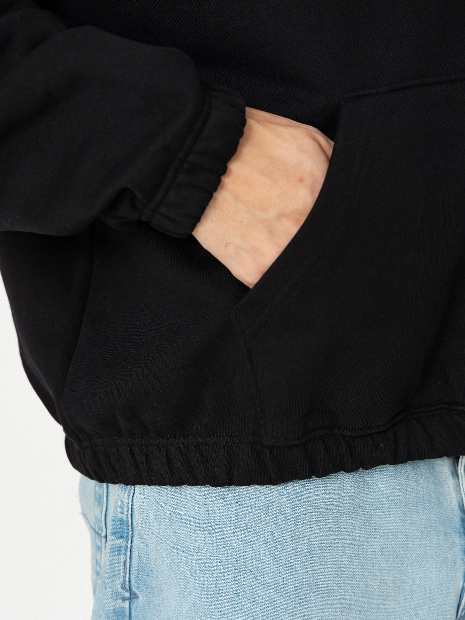 Суитшърт с качулка Wasted Paris Answear Boxy HD (black)