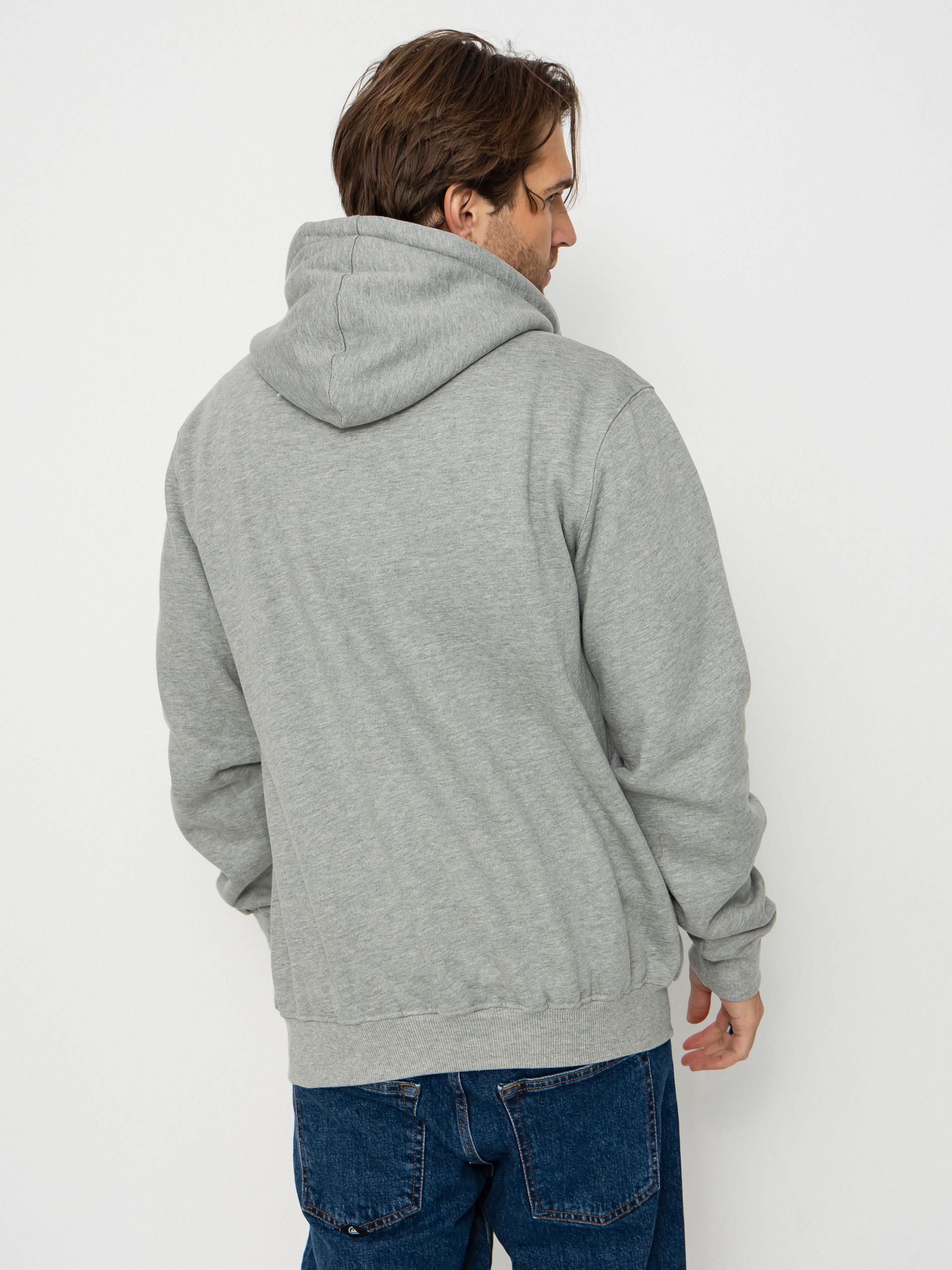 Суитшърт с качулка MassDnm Mini Box ZHD (light heather grey)