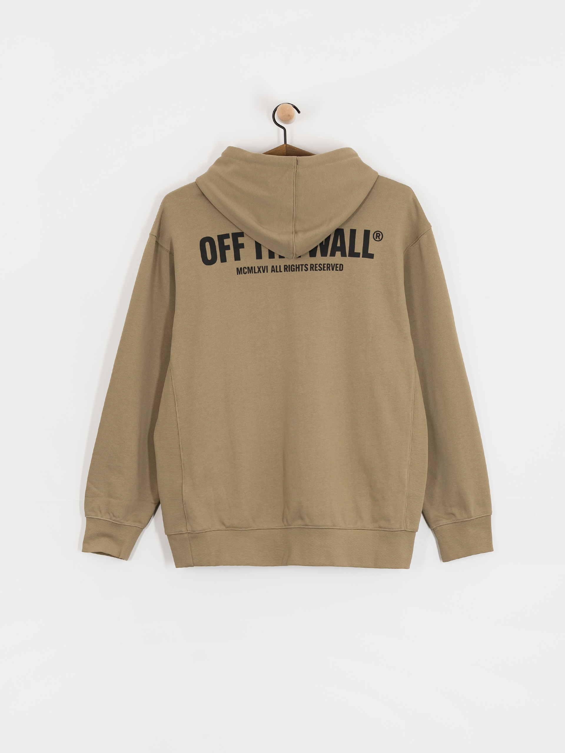 Суитшърт с качулка Vans Original Standards Statement HD (bay leaf)