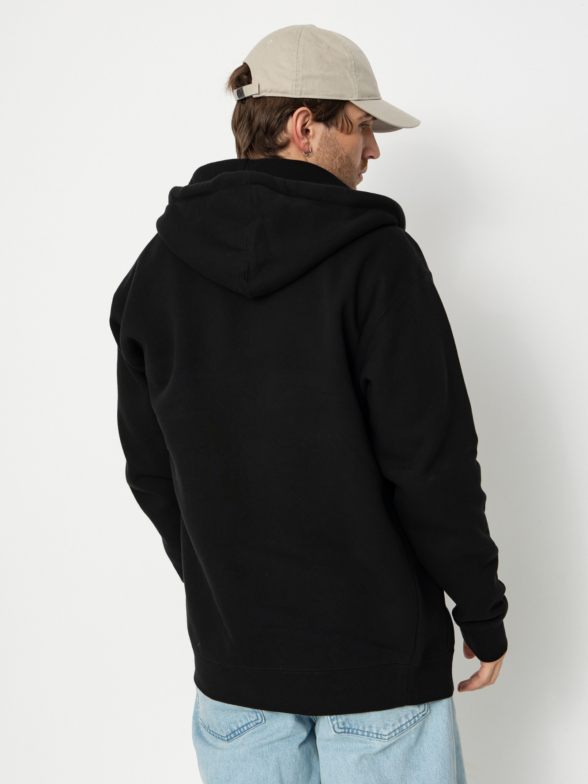 Суитшърт с качулка Antihero Lil Pigeon Emb ZHD (black w/multi color embroidery)