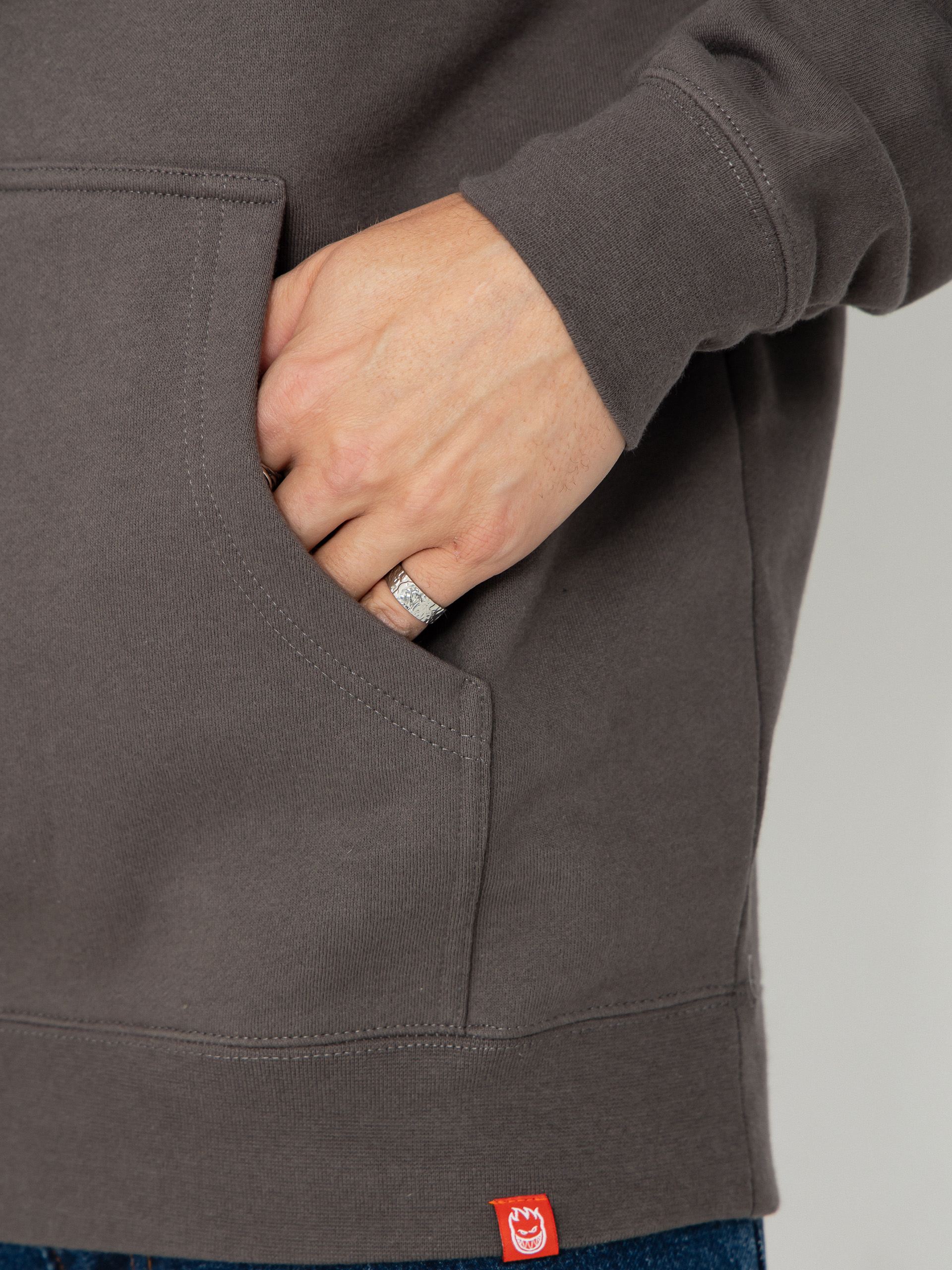 Суитшърт Spitfire Hellfire (charcoal solid w/multi color print)