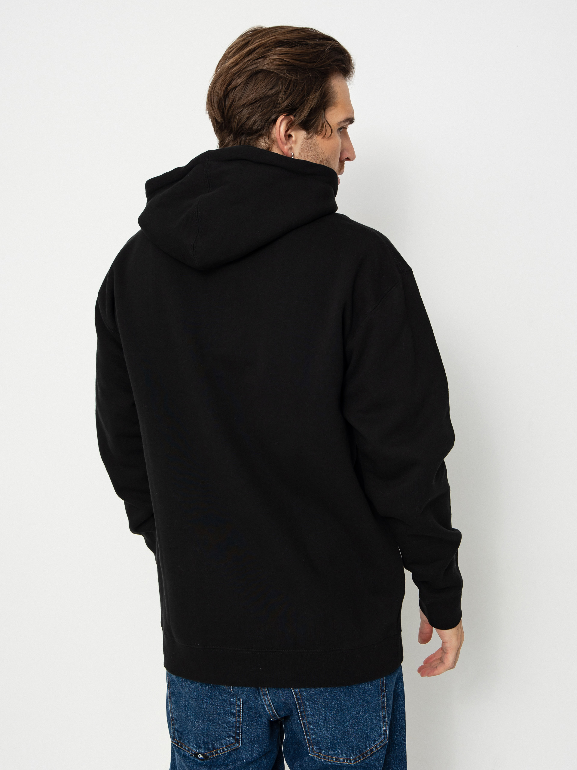 Суитшърт Spitfire Eternal Fill (black w/red black&white print)