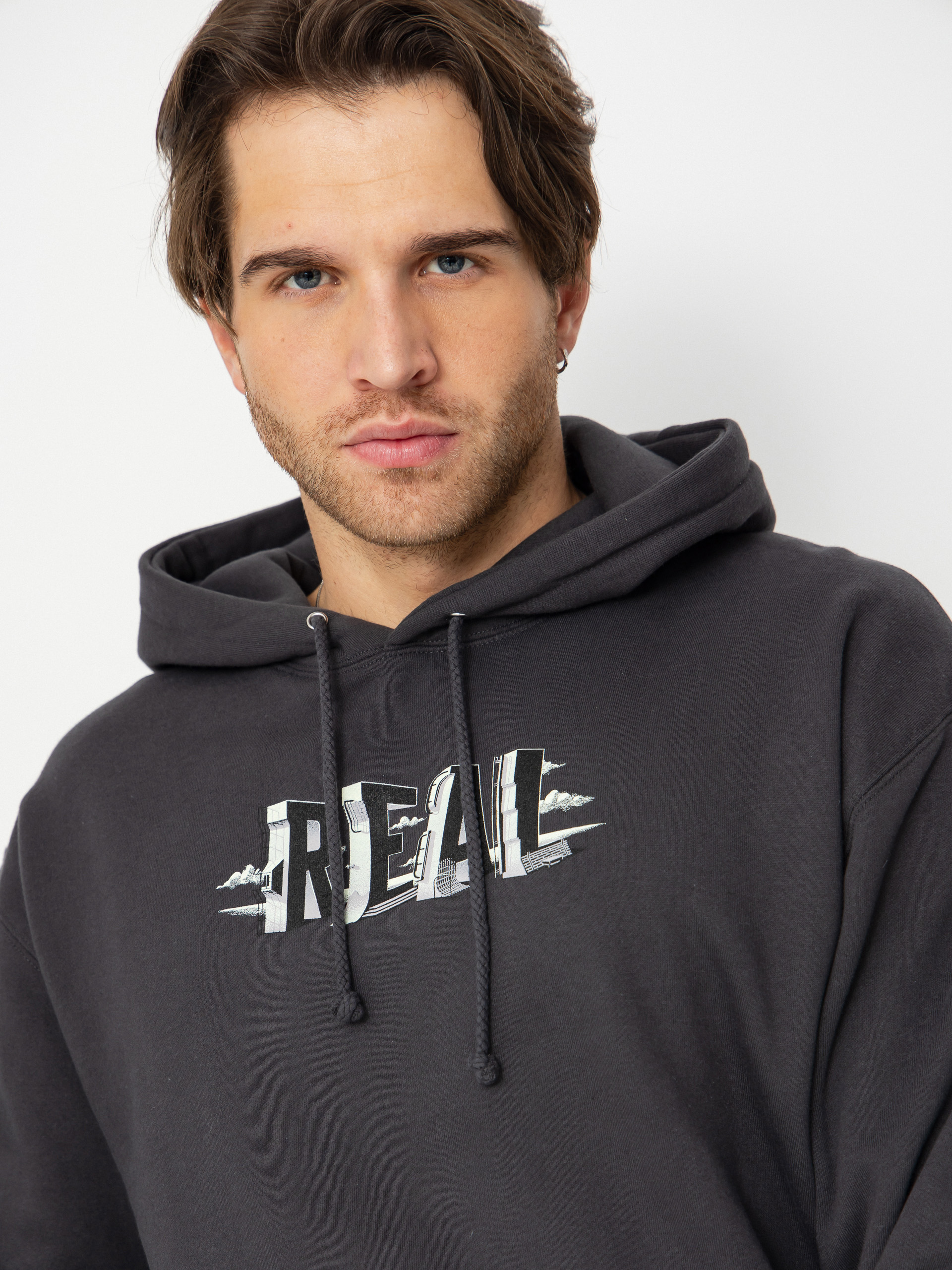 Суитшърт Real Spots (asphalt w/multi color print)