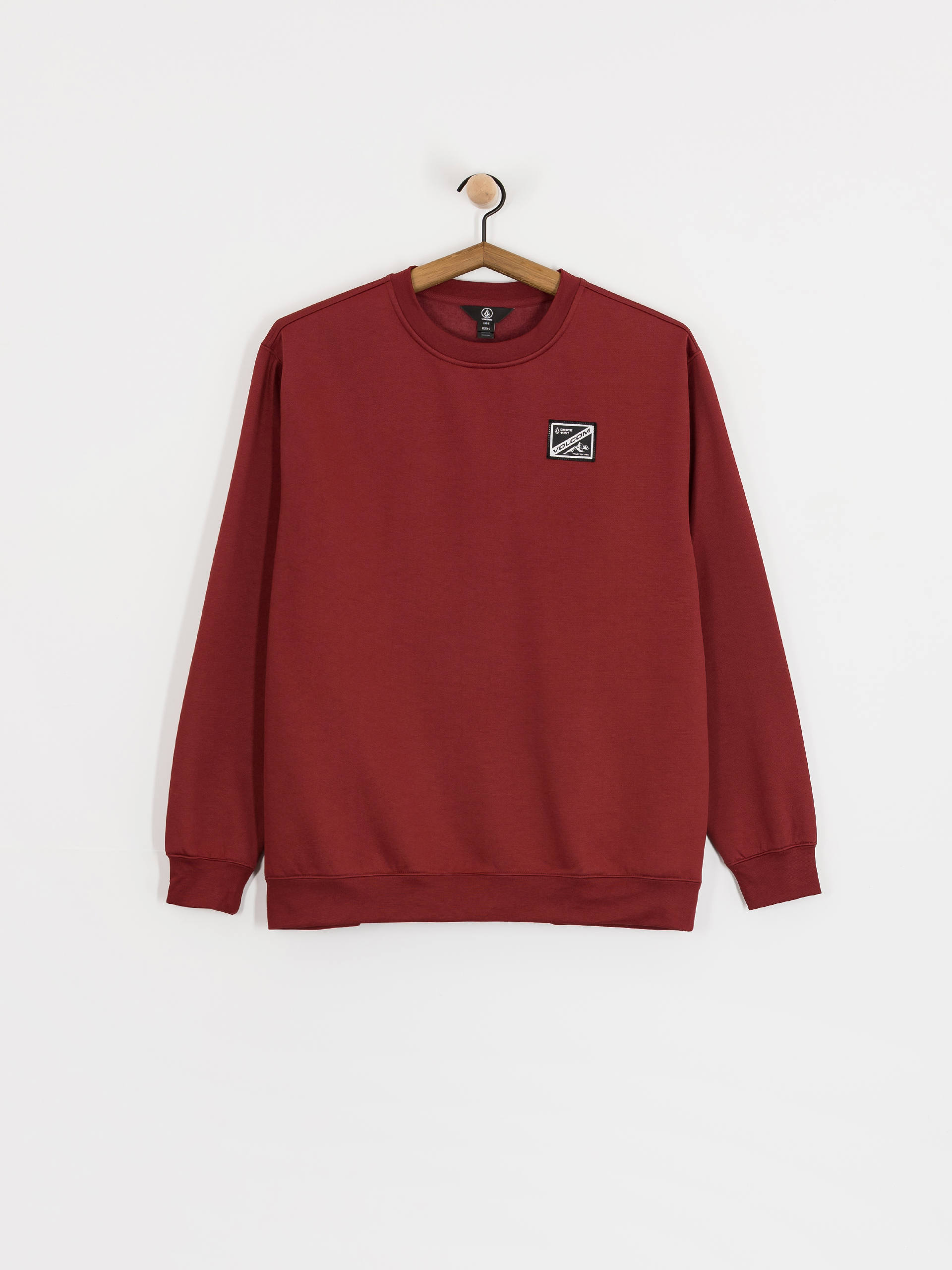 Суитшърт Volcom Hydro (burnt red)
