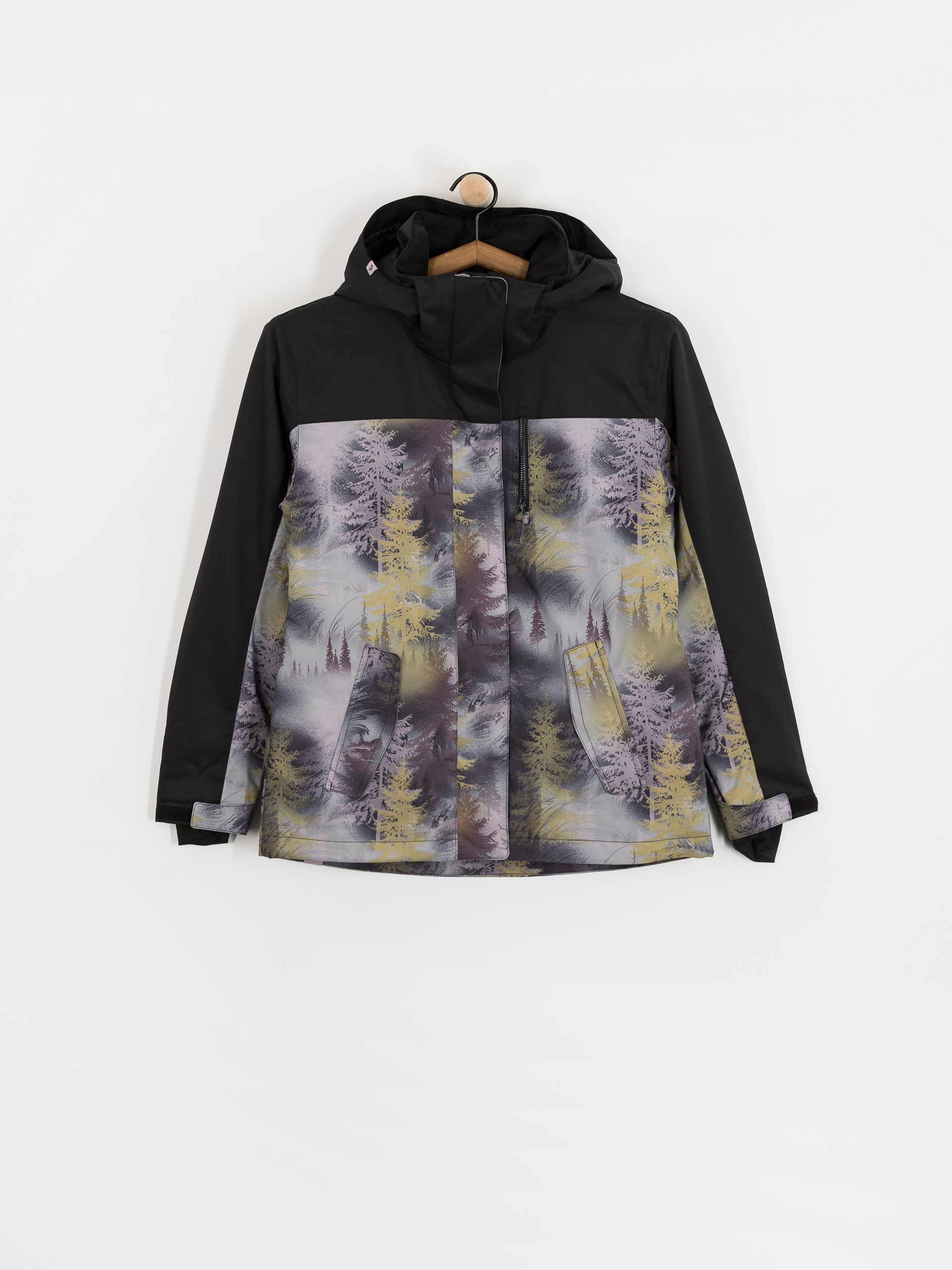 Сноуборд яке Roxy Jetty Block Wmn (frost gray pinetrees)