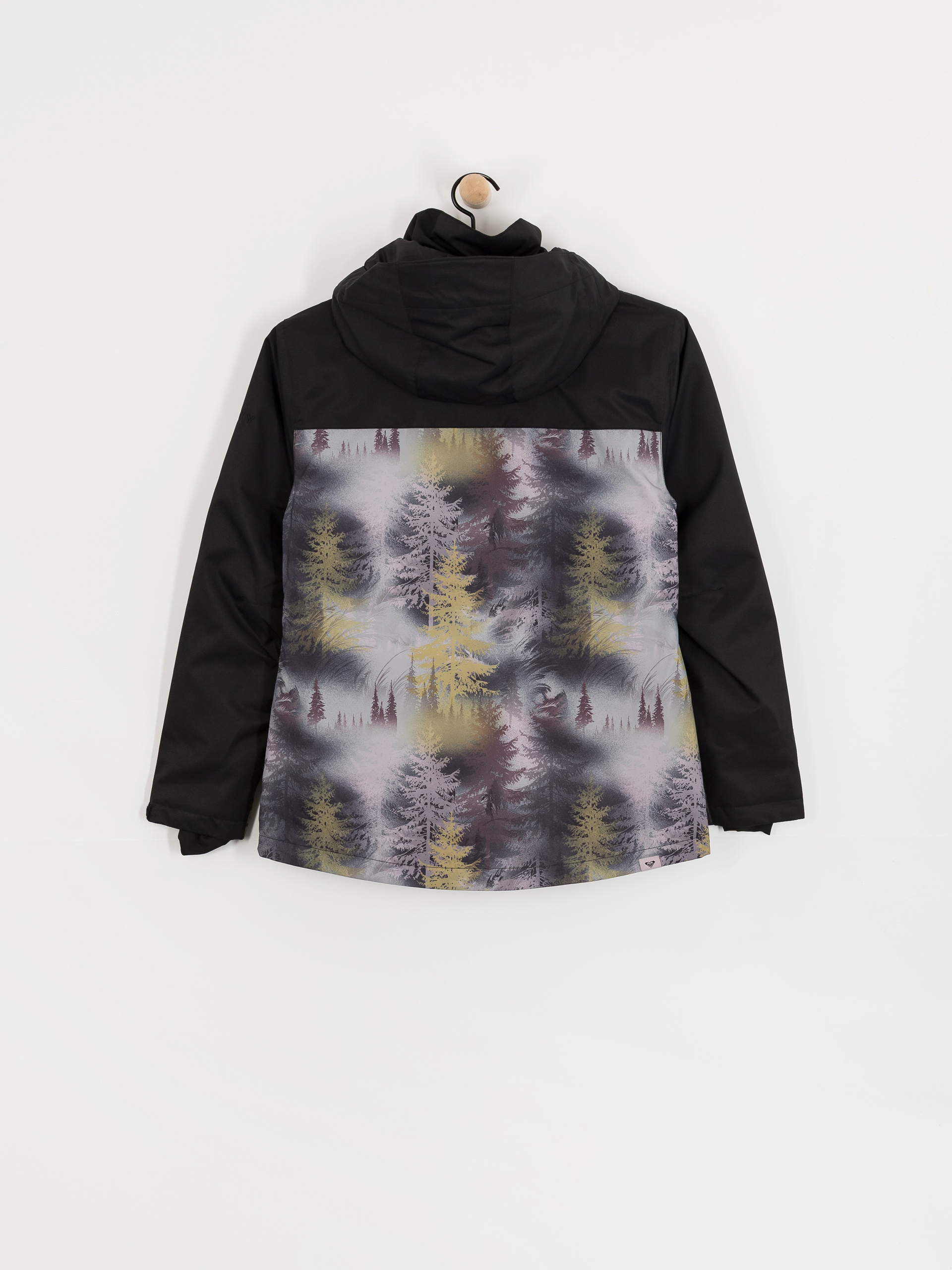 Дамска Сноуборд яке Roxy Jetty Block (frost gray pinetrees)