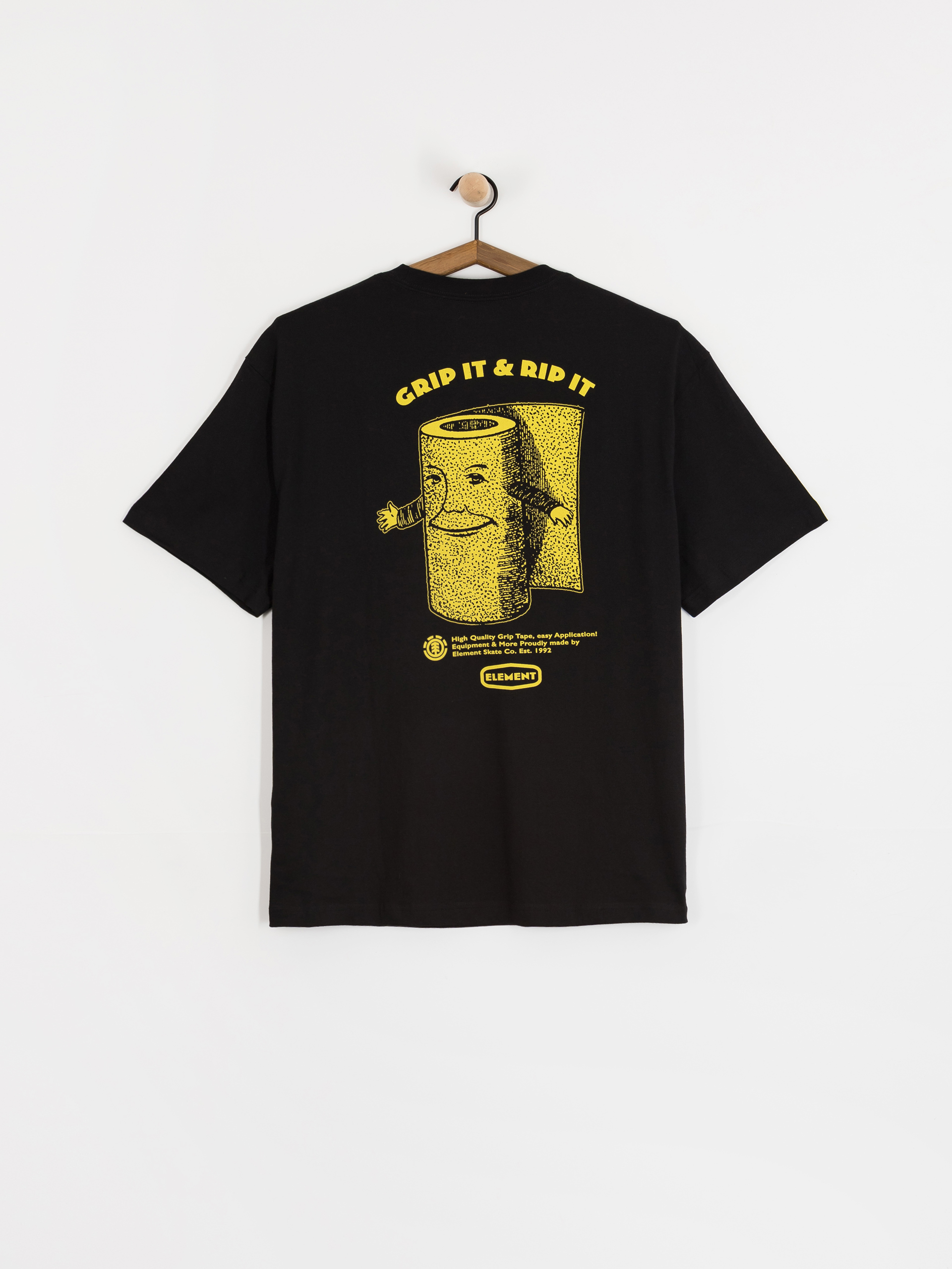 Тениска Element Grip It (flint black)