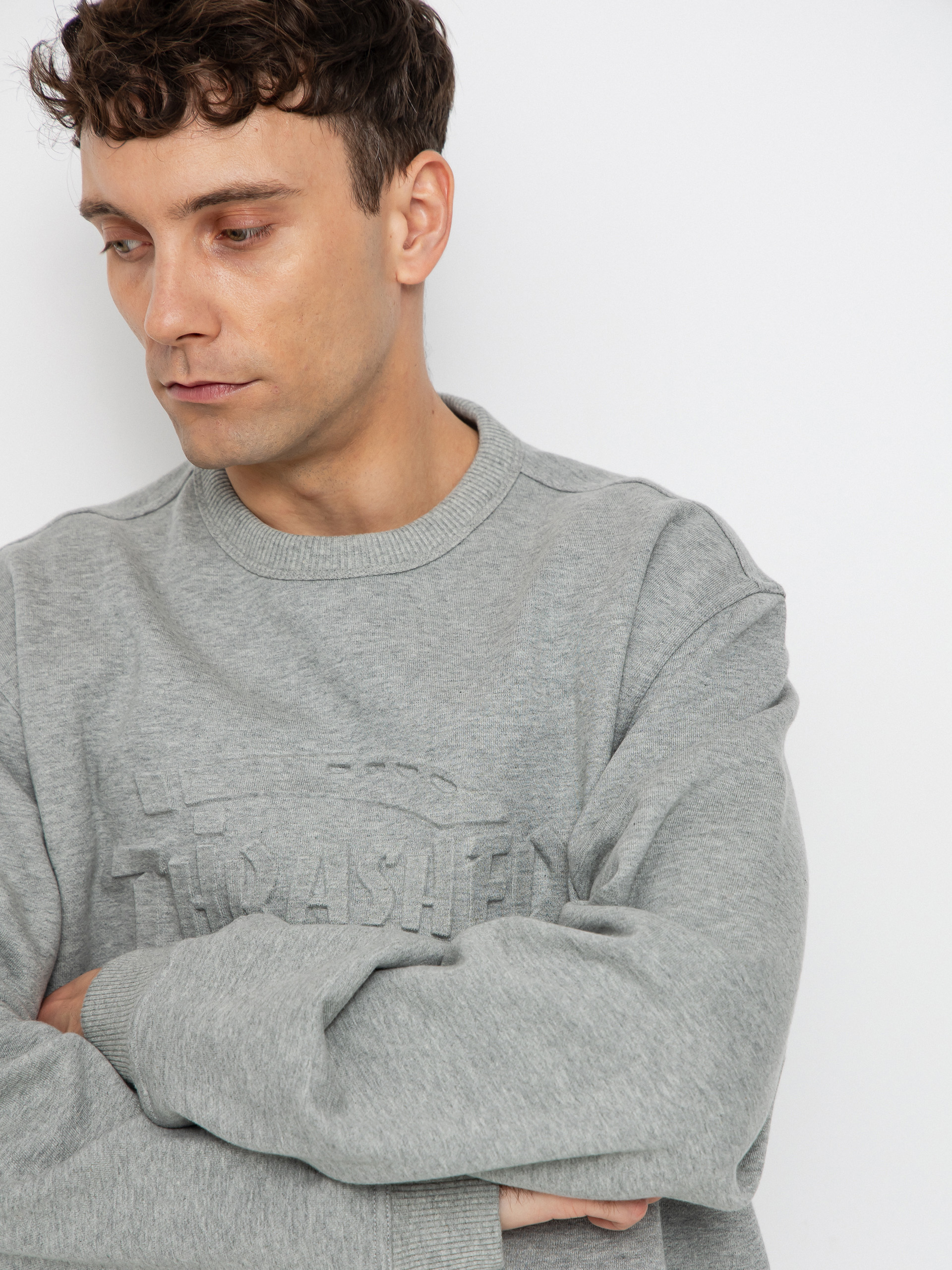 Суитшърт Dickies x Thrasher Sweatshirt (grey melange)