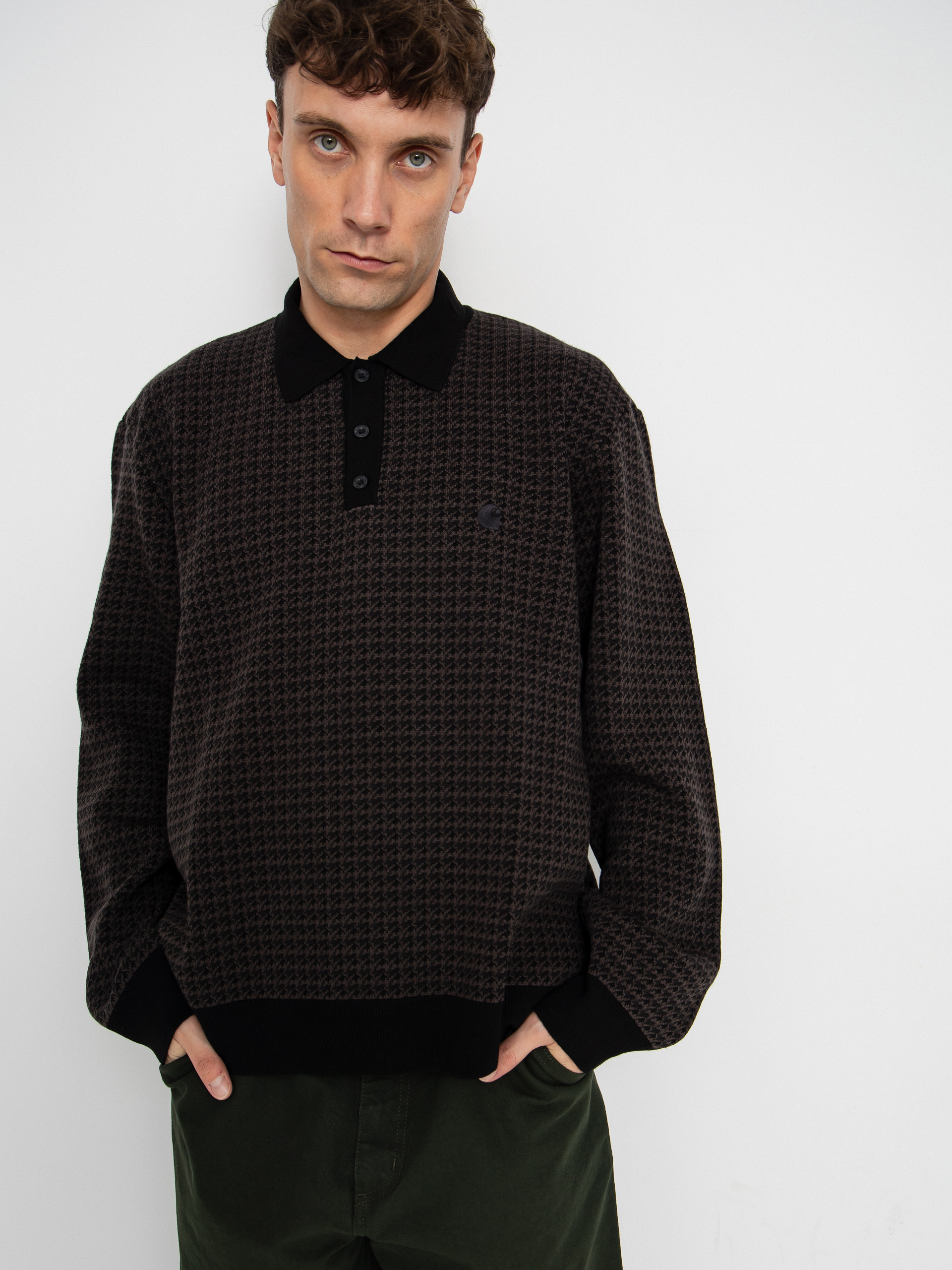 Пуловер Carhartt WIP Lowis Polo