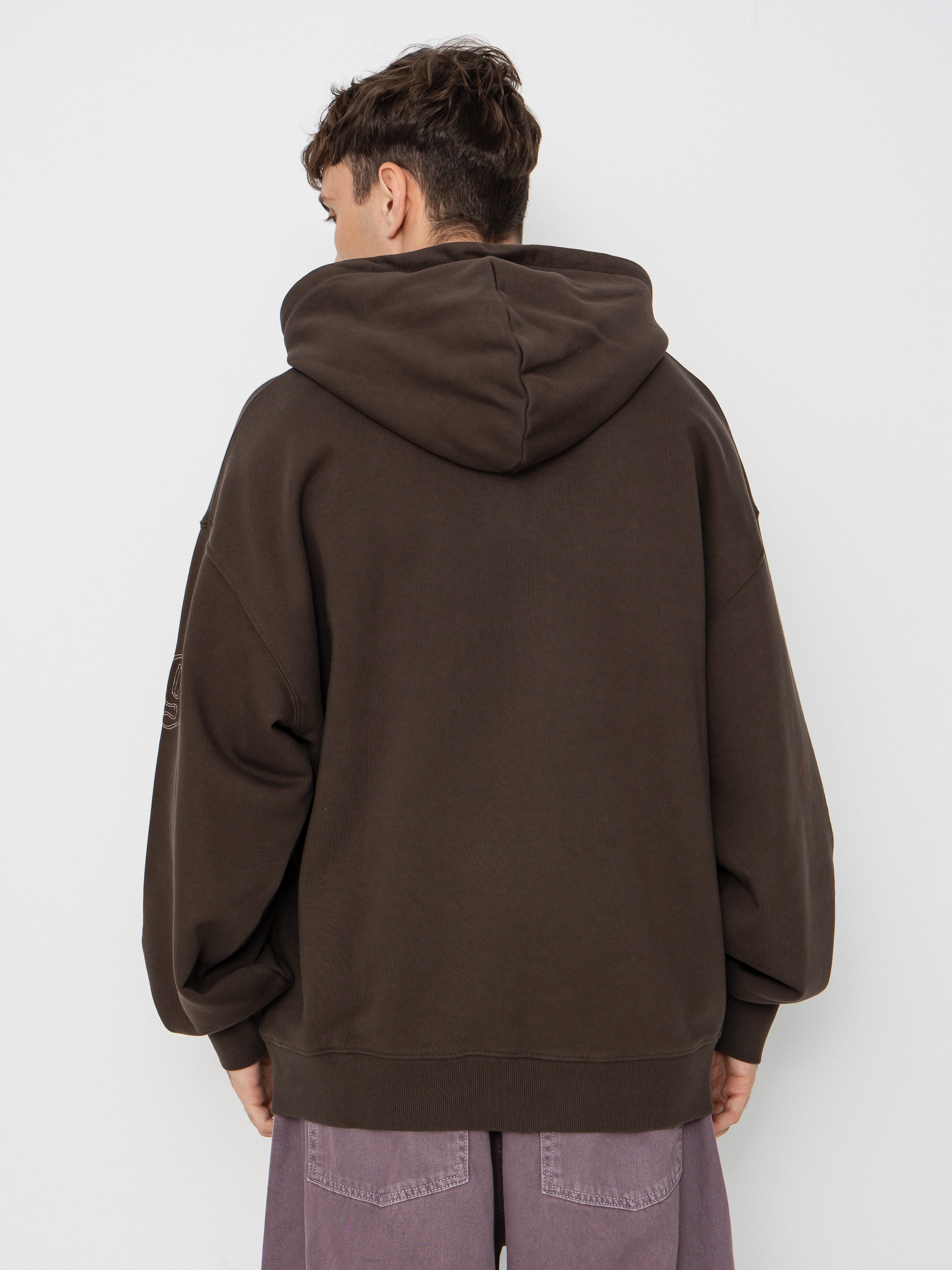 Суитшърт с качулка Carhartt WIP Hackwork HD (vitola/glassy pink)