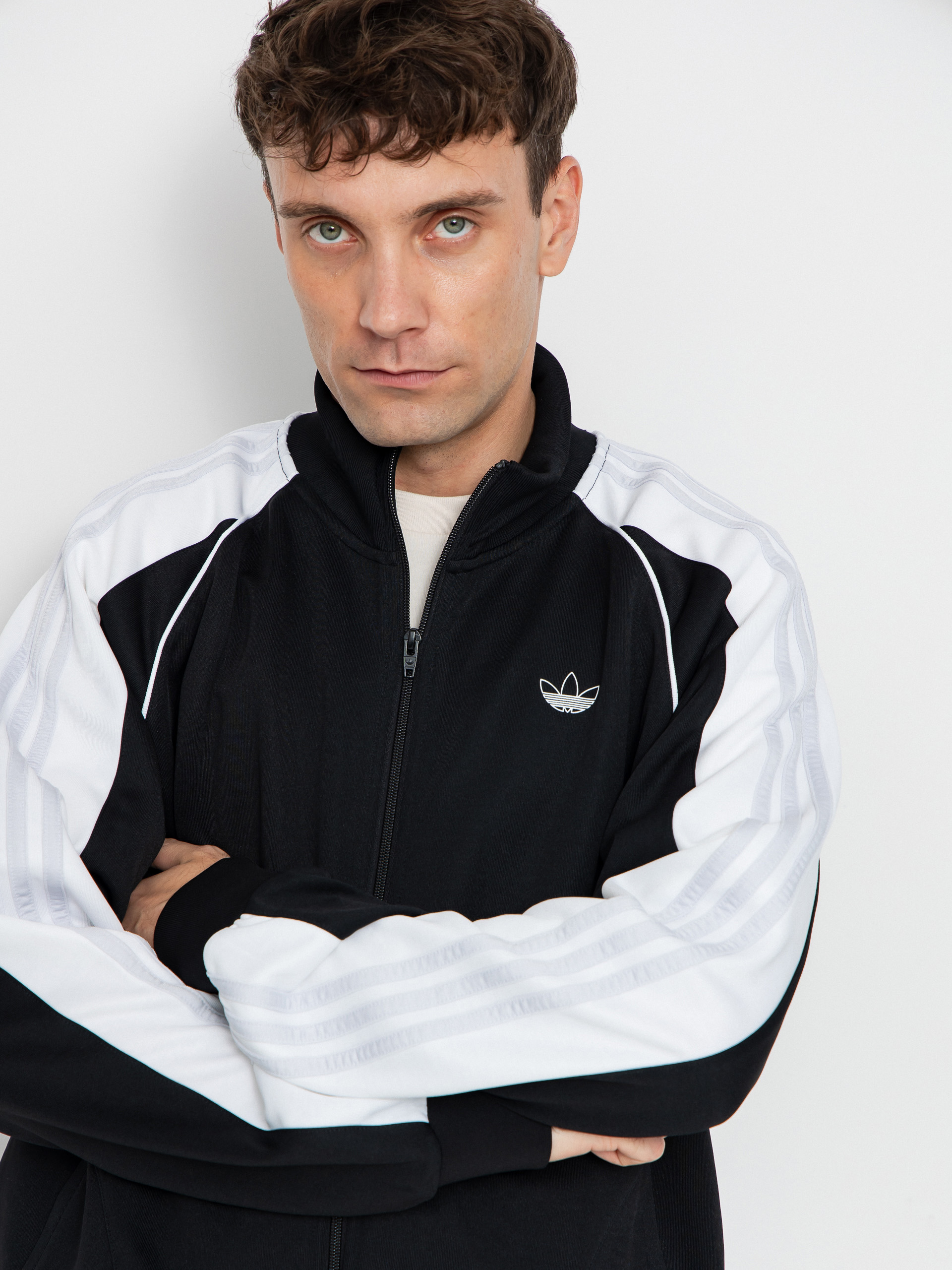 Яке adidas Tyshawn T (black/white/dshgry)