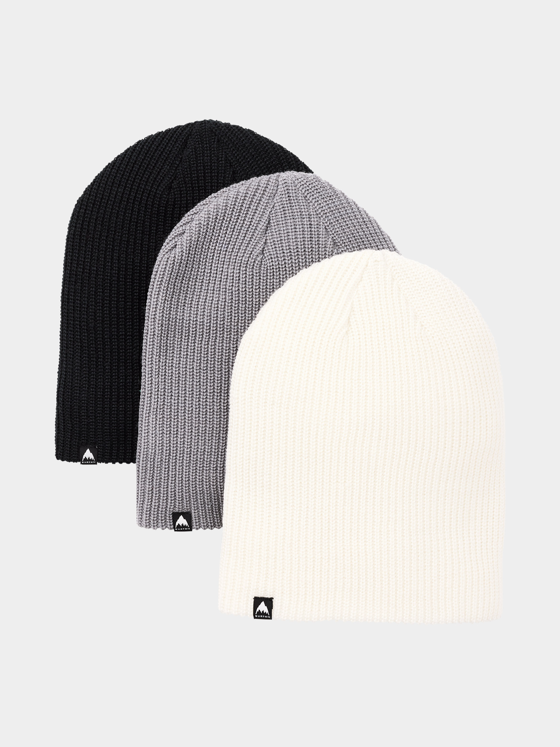 Шапка Burton Recycled Dnd 3 Pack (true black/sharkskin/stout white)
