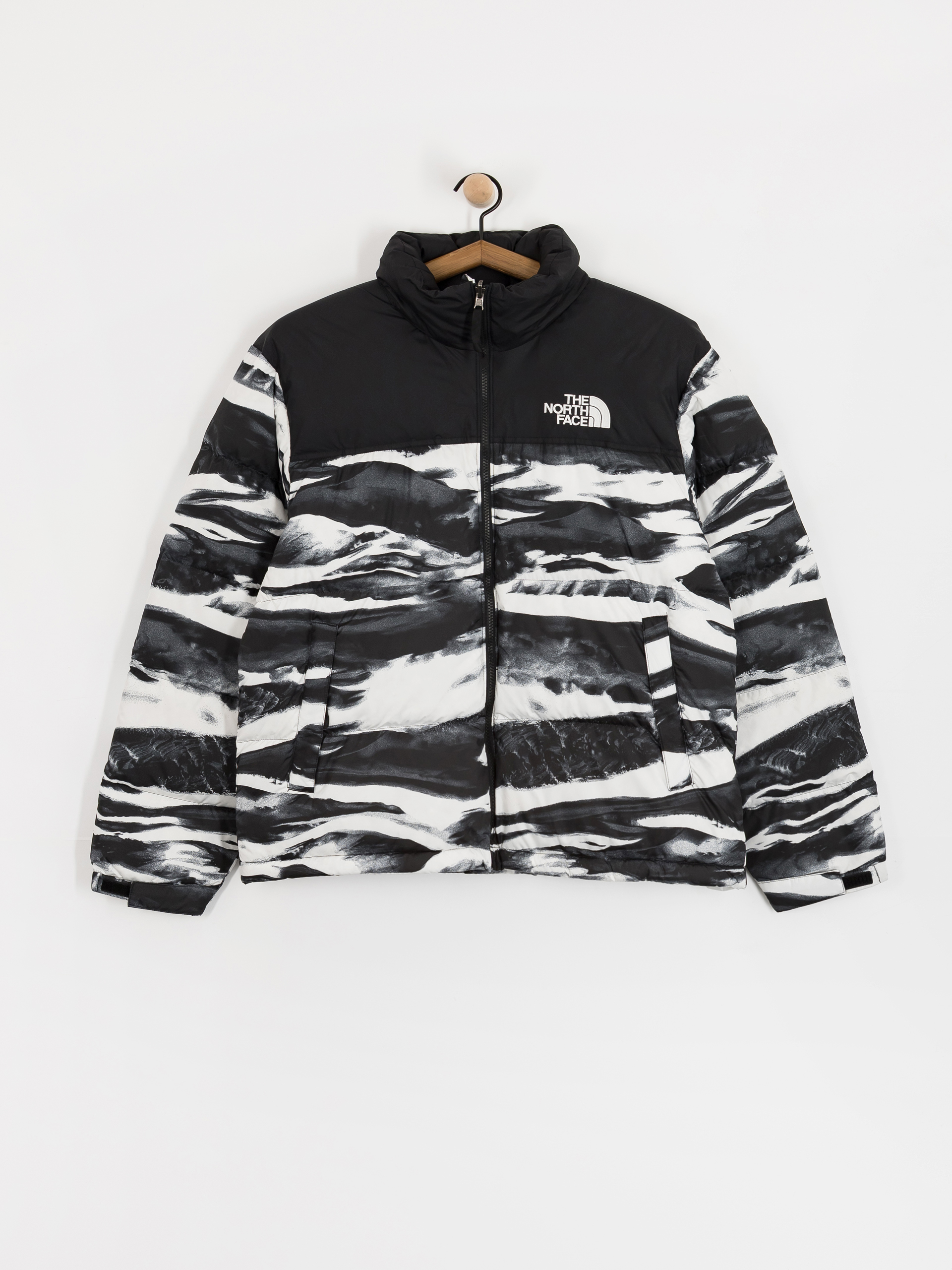 Яке The North Face 1996 Retro Nuptse Print (tnf black edge of light)