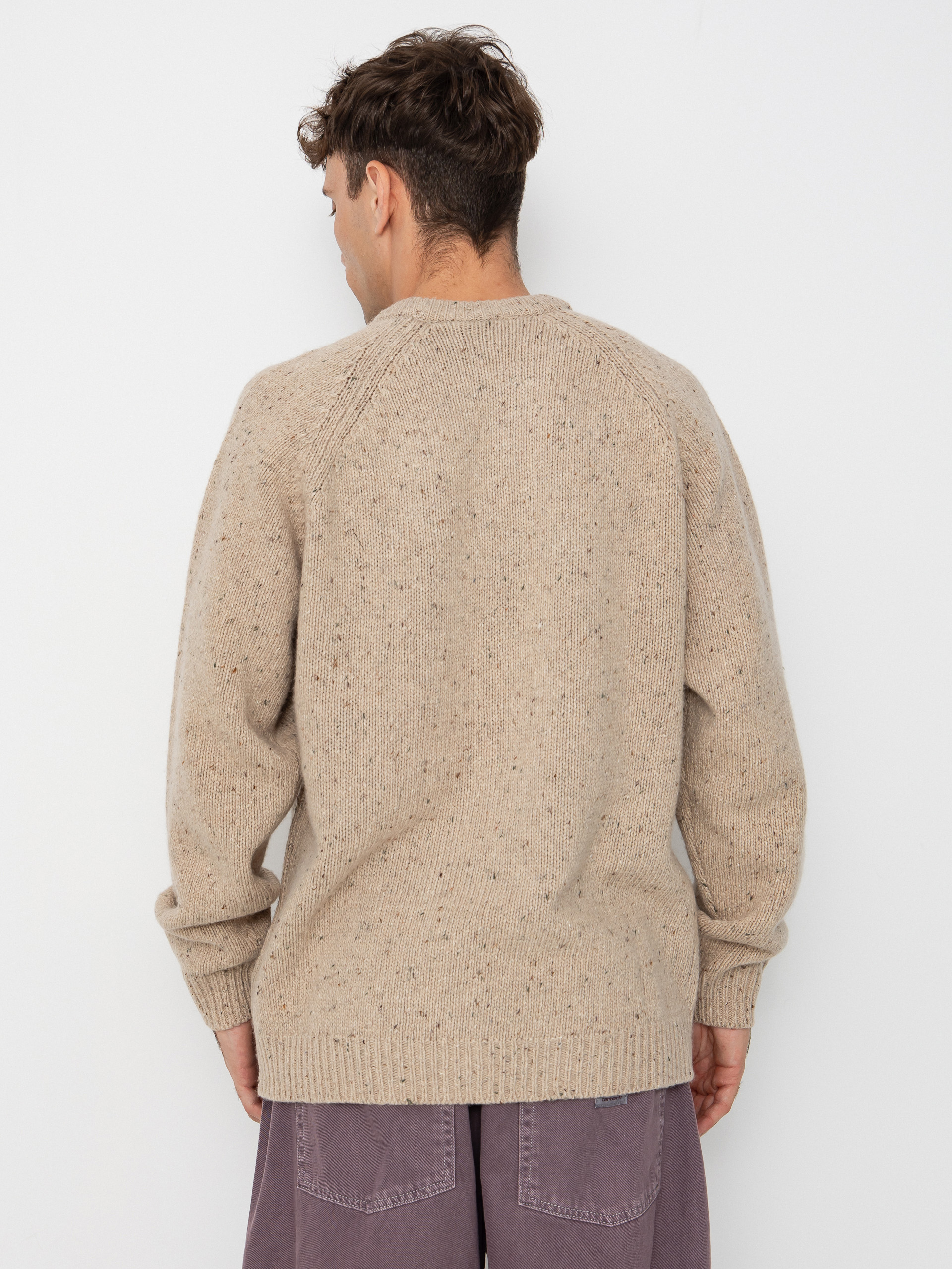 Пуловер Carhartt WIP Anglistic (speckled fleur de sel)