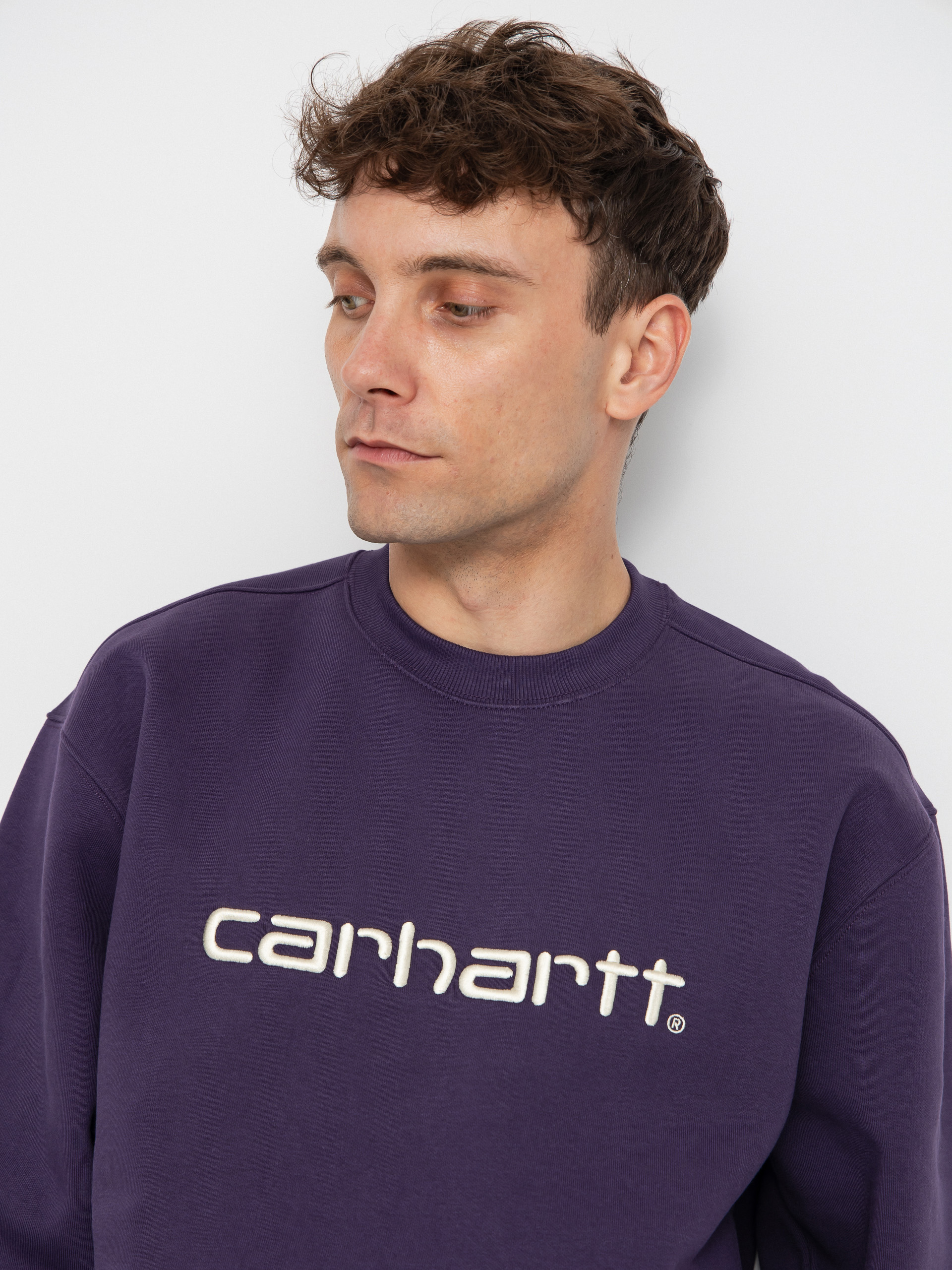 Суитшърт Carhartt WIP Carhartt (lakers/salt)
