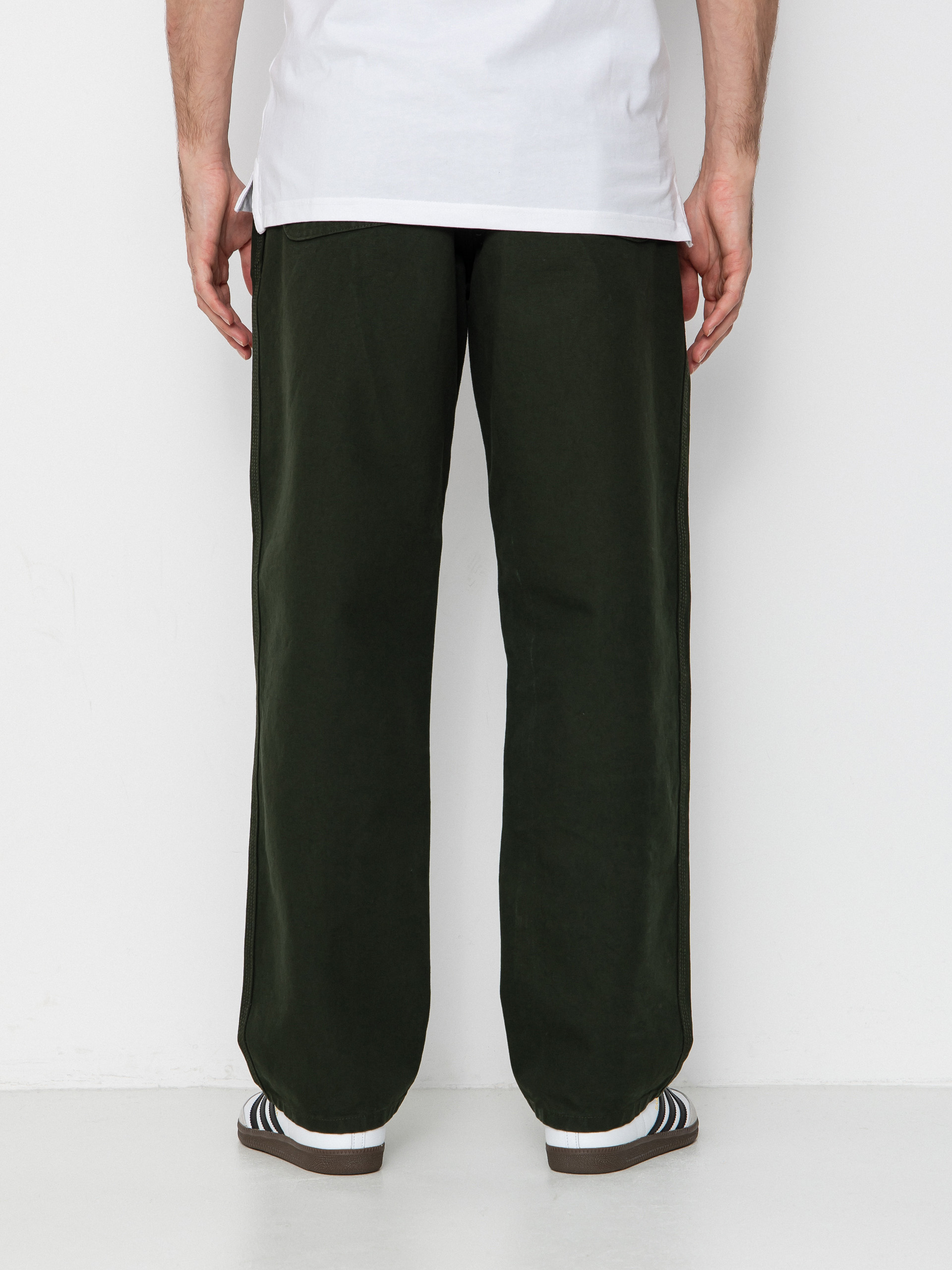 Панталони Carhartt WIP Simple (olive/rinsed)