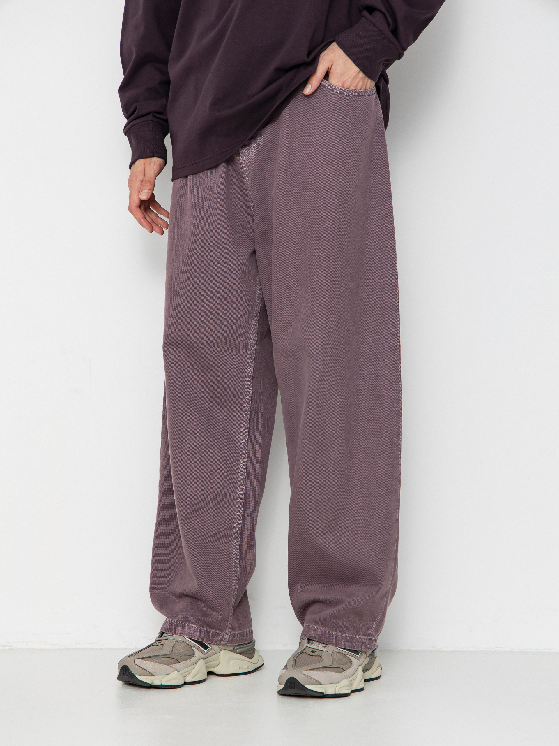 Панталони Carhartt WIP Brandon (phlox/stone dyed)