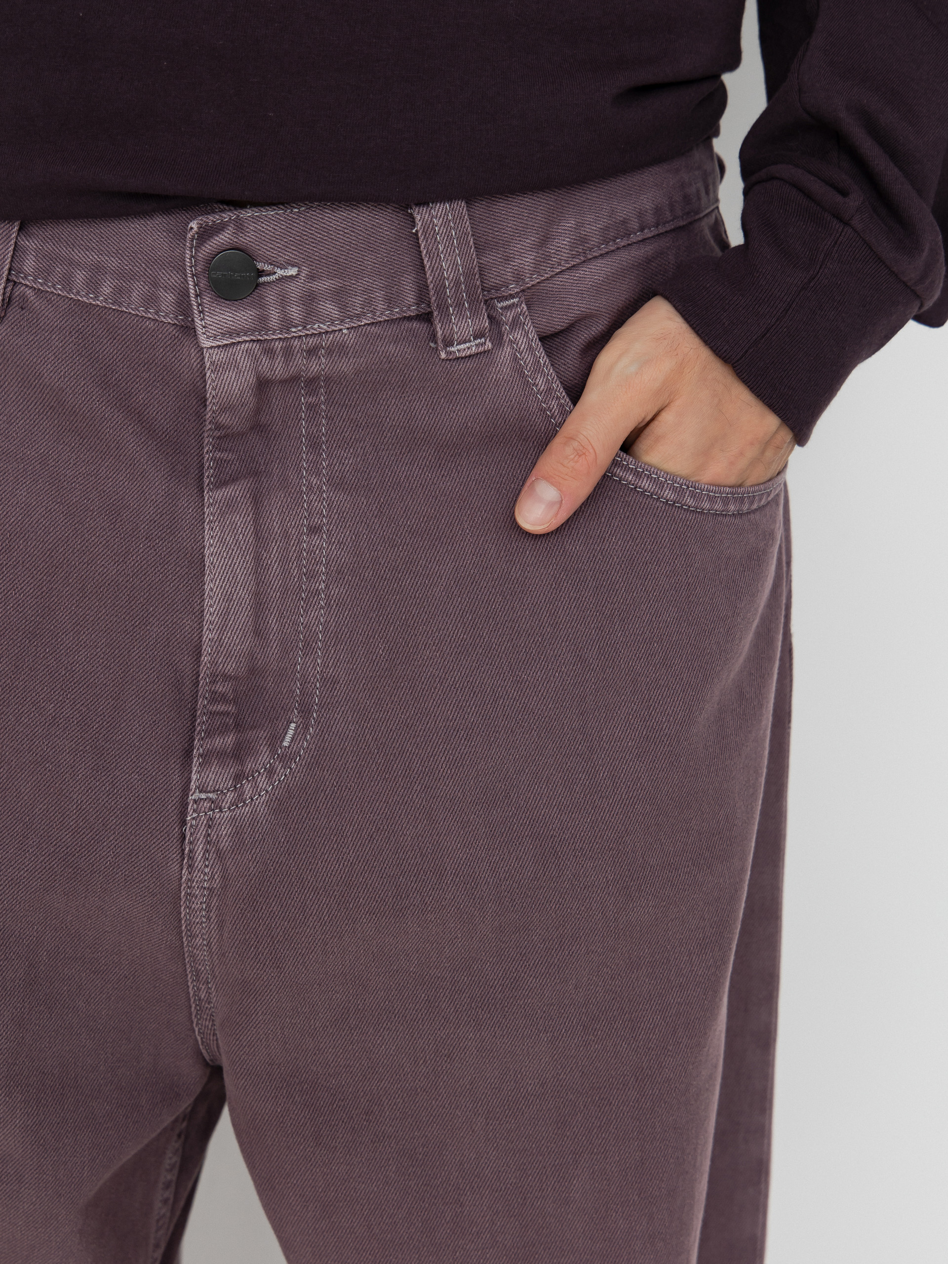 Панталони Carhartt WIP Brandon (phlox/stone dyed)