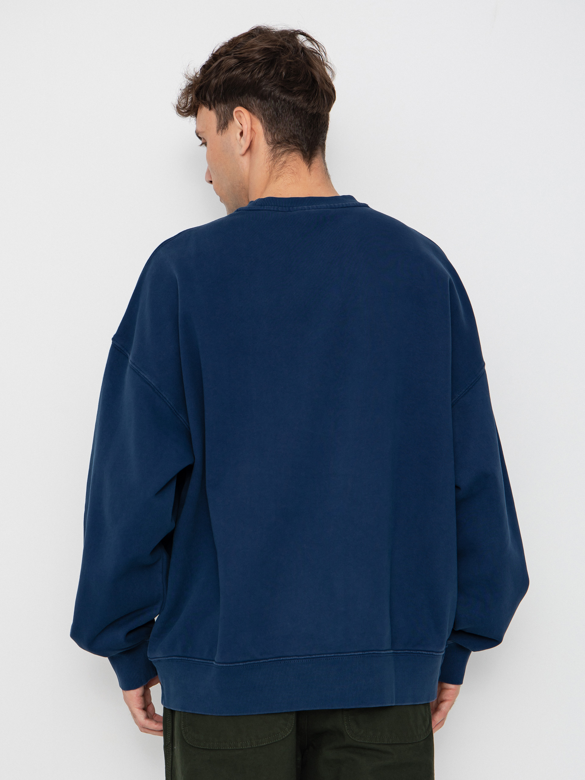 Суитшърт Carhartt WIP Benton (jupiter/garment dyed)