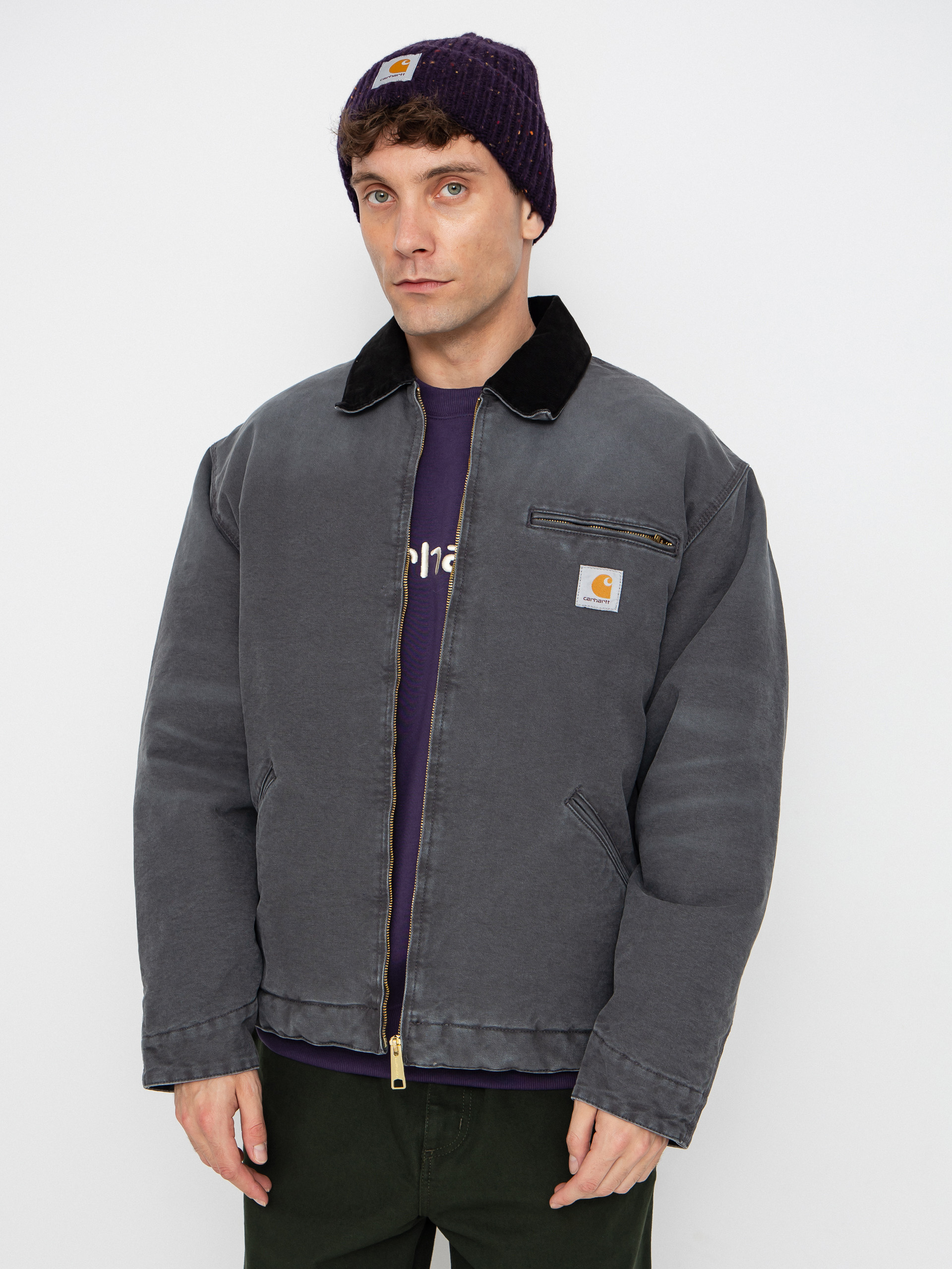 u042fu043au0435 Carhartt WIP OG Detroit (graphite/black/stone canvas)