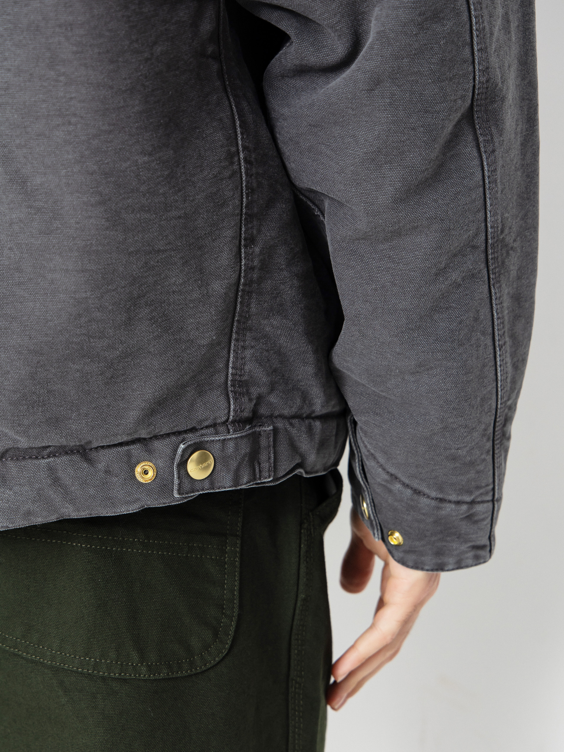 Яке Carhartt WIP OG Detroit (graphite/black/stone canvas)