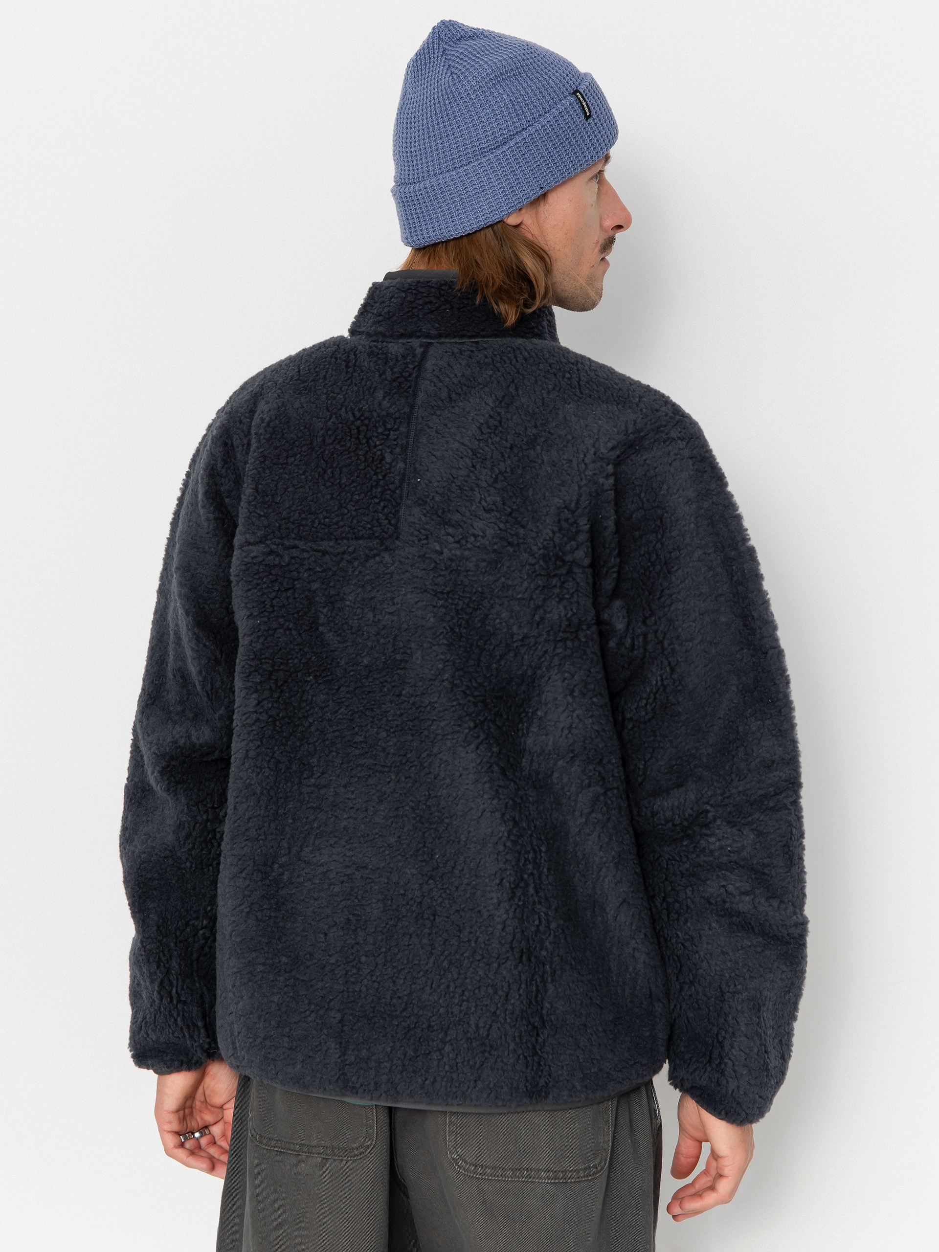 Суитшърт Patagonia Natural Blend Retro Cardigan (ink black)