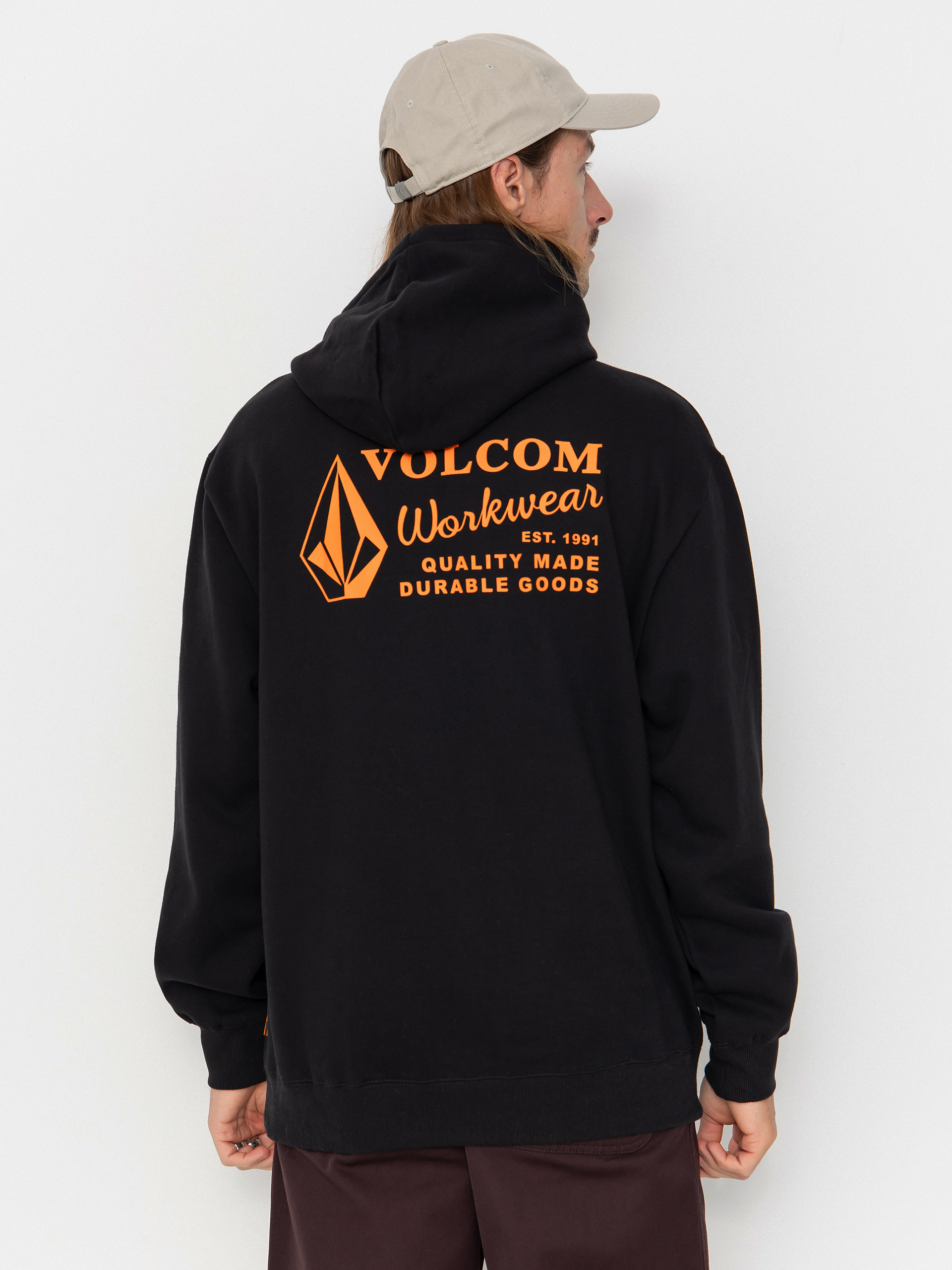 Суитшърт с качулка Volcom Workwear HD