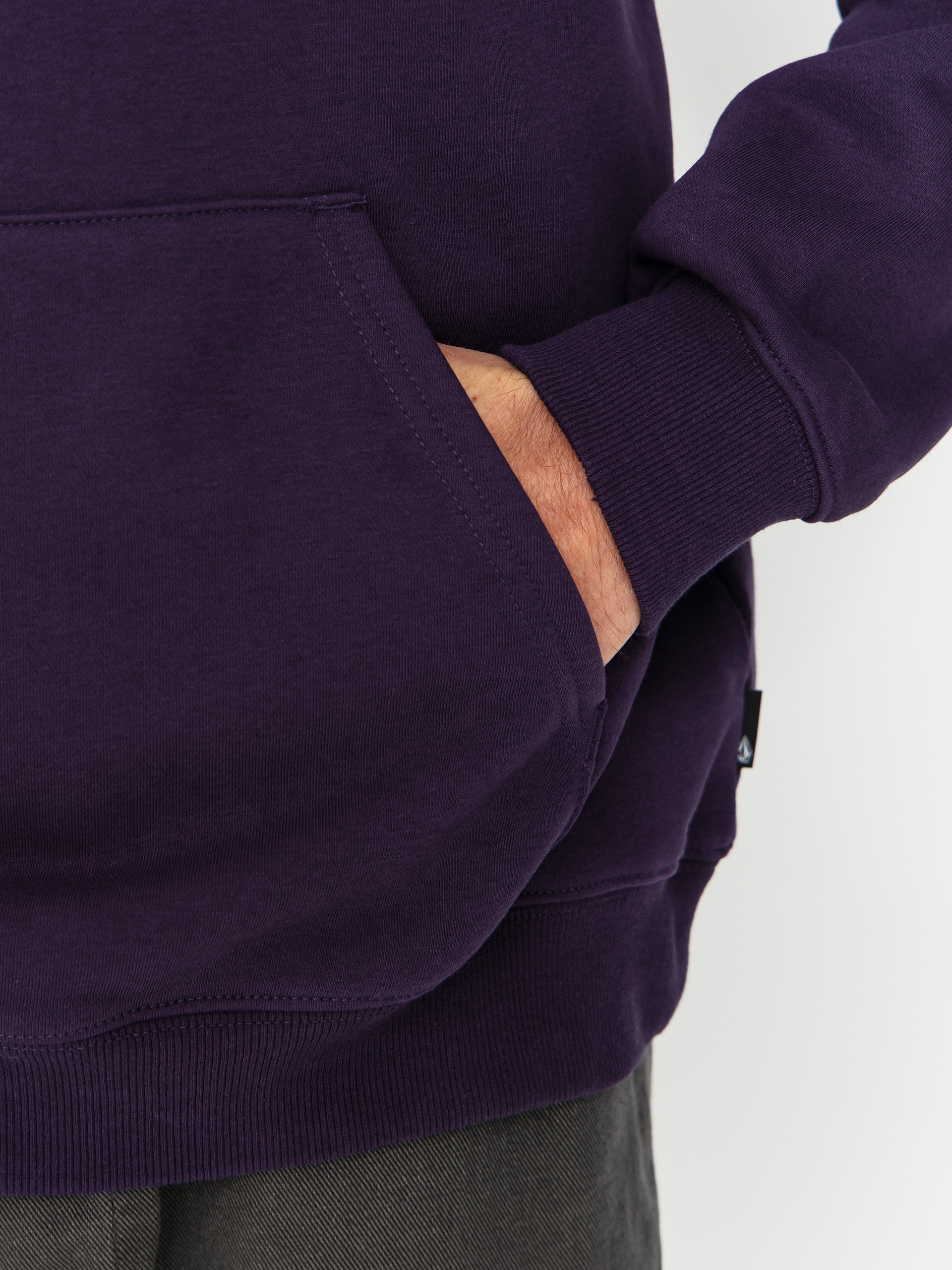 Суитшърт с качулка Volcom Watanite HD (dark purple)