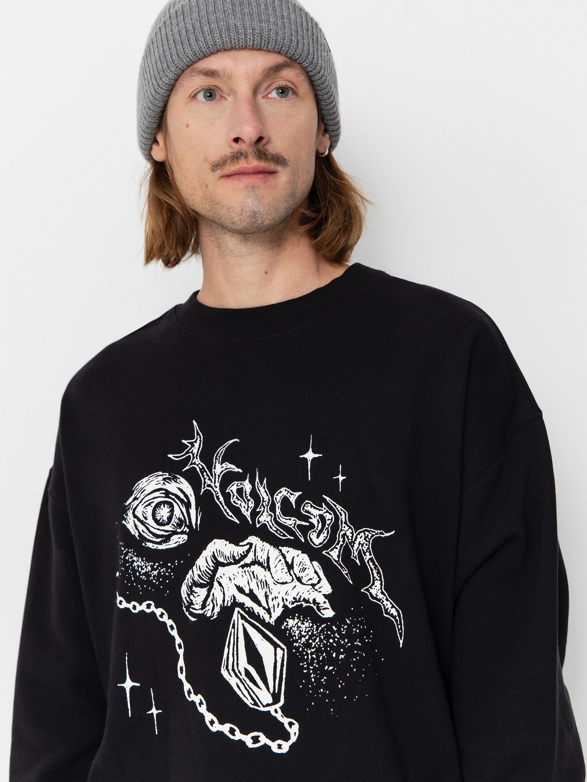 Суитшърт Volcom Recto Verso Crew (black)
