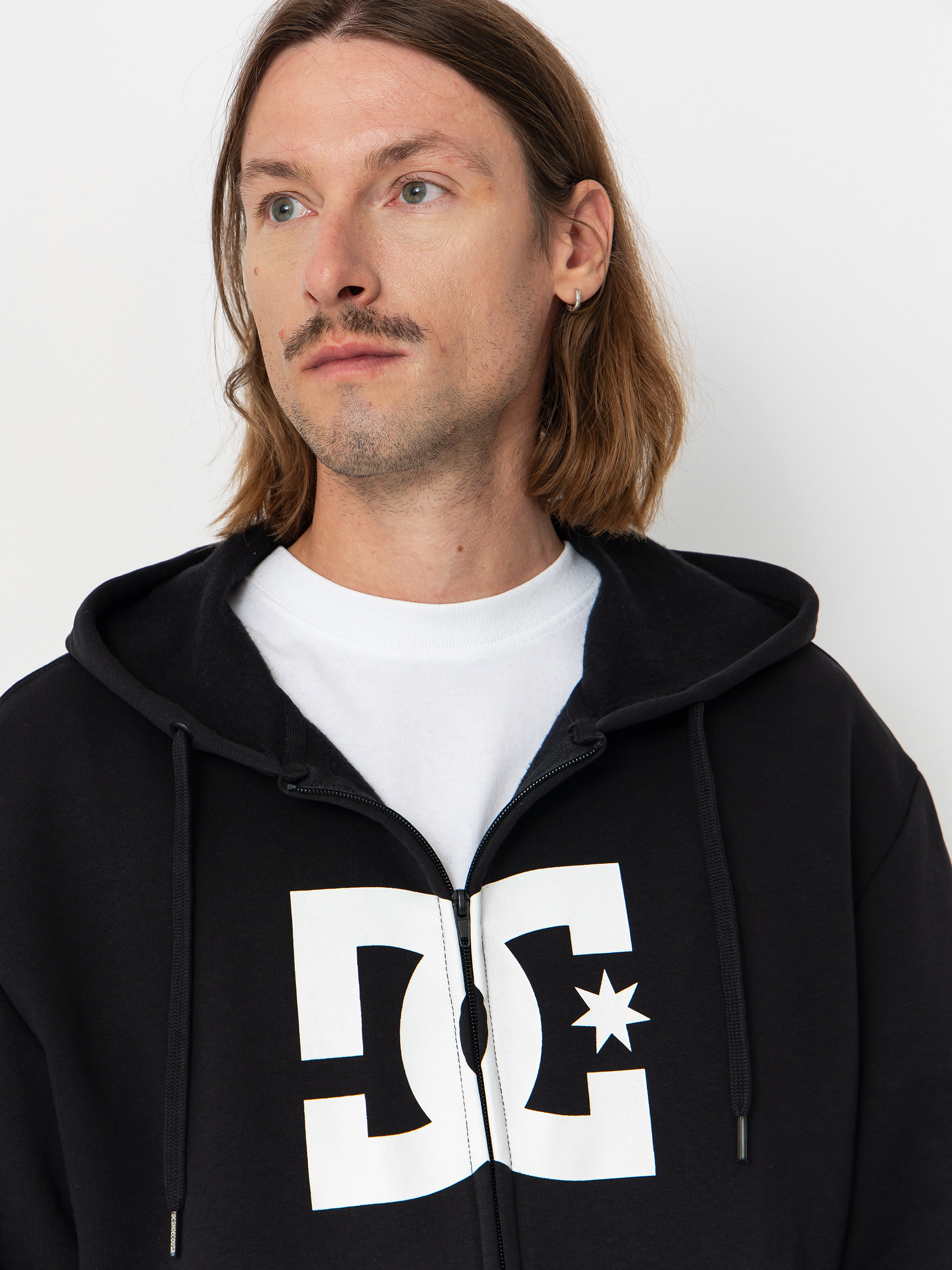 Суитшърт с качулка DC Star ZHD (black)