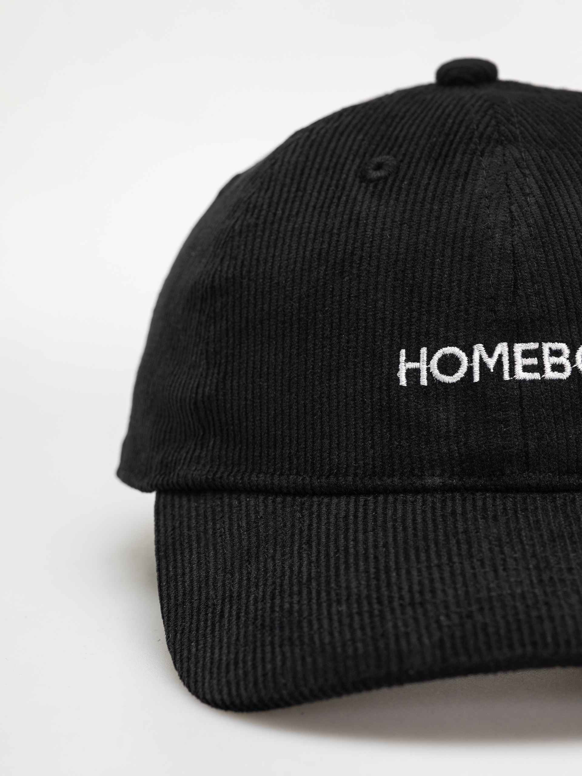 Шапка с козирка Homeboy Straight Cord Cap (black)