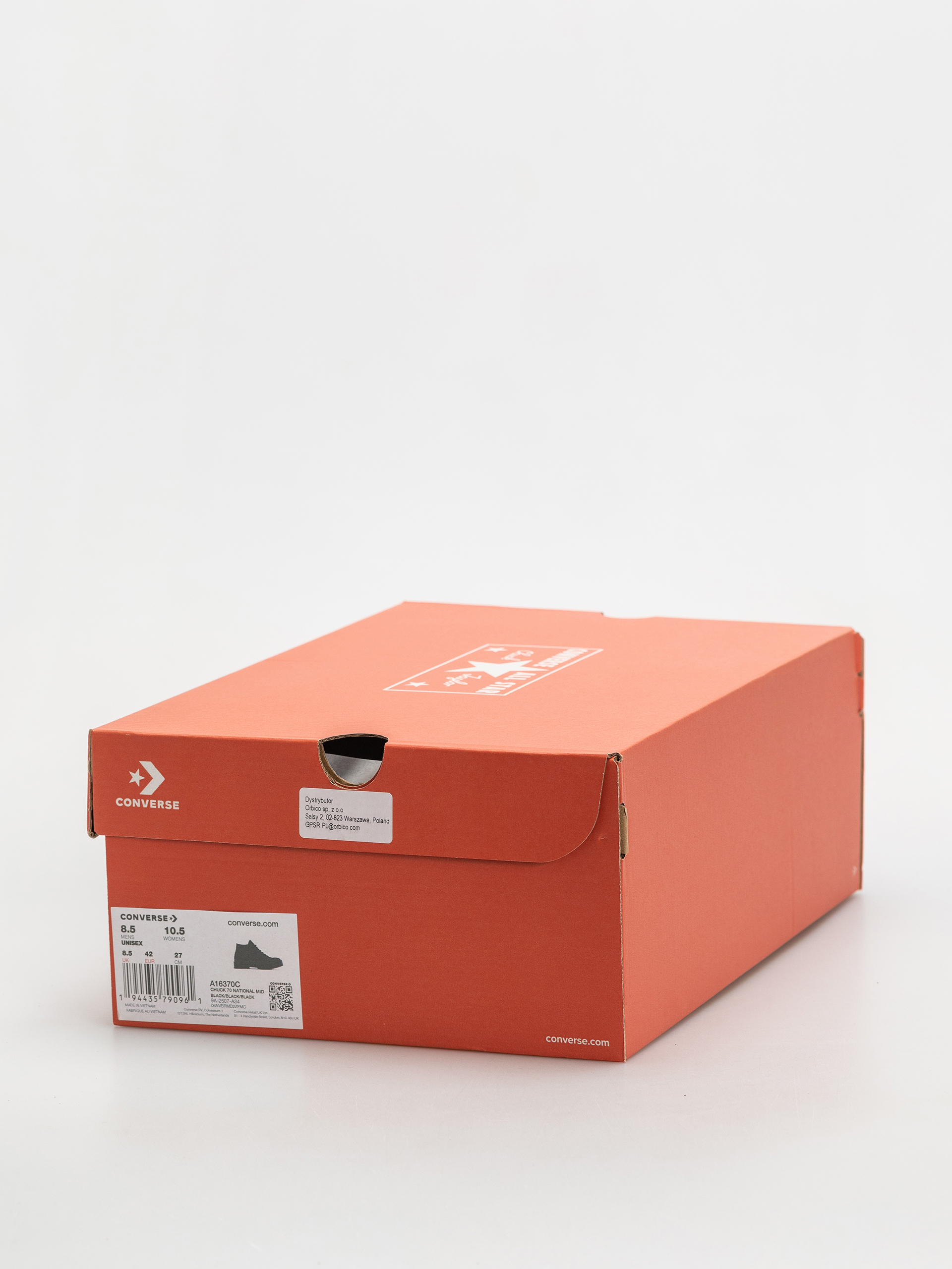 Кецове Converse Chuck 70 National Mid (black/black/black)