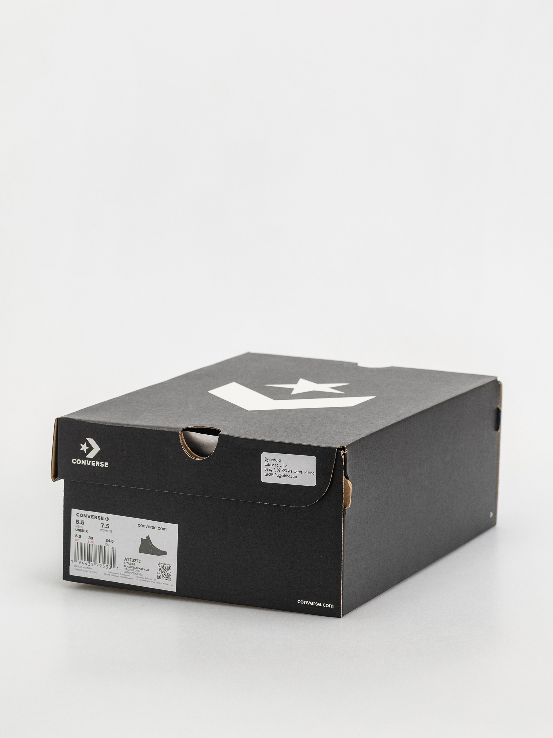 Кецове Converse Chuck Taylor All Star Hi (black/black/black)