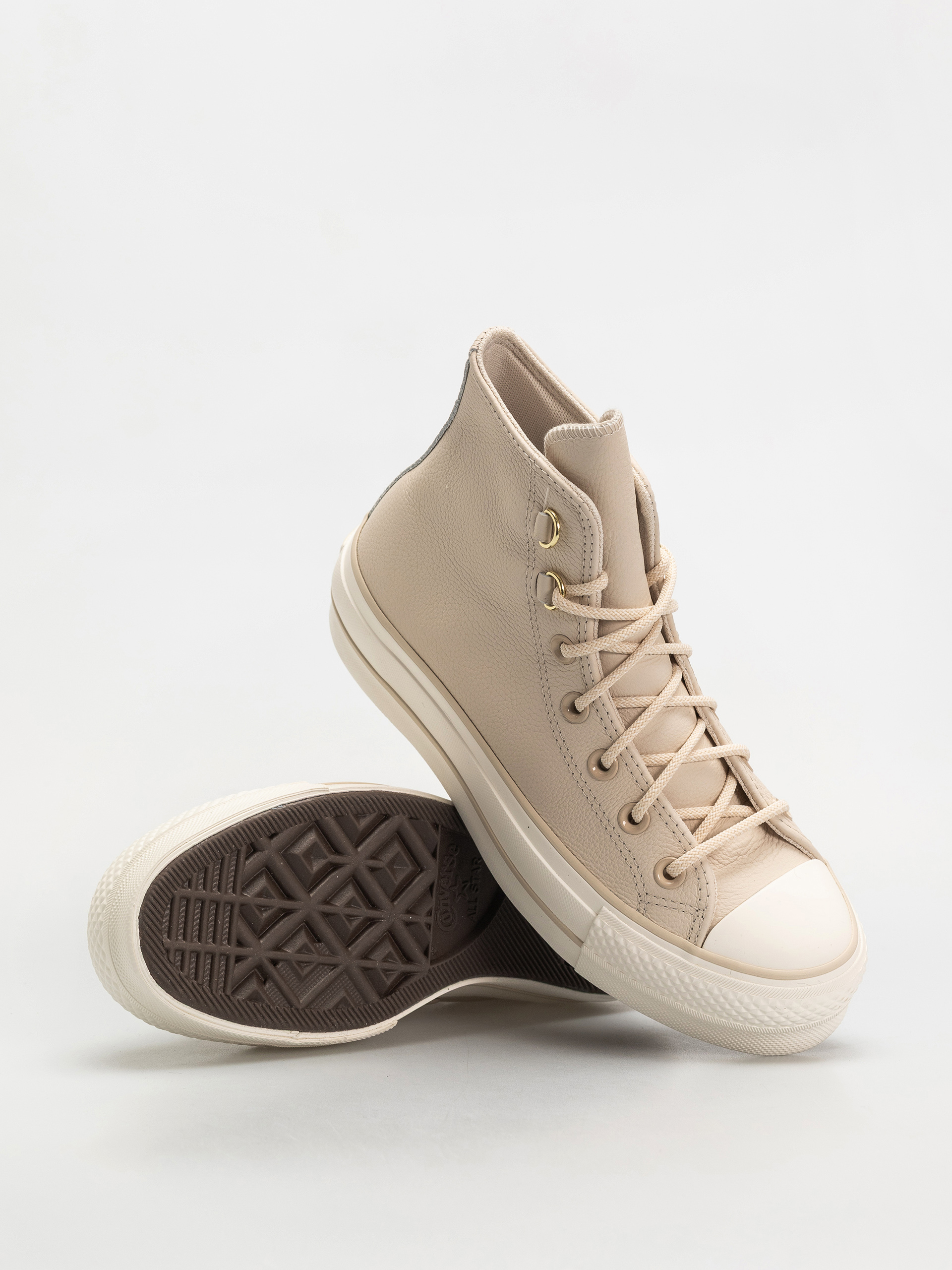 Кецове Converse Chuck Taylor All Star Lift Hi Wmn (light dune/light dune/egret)