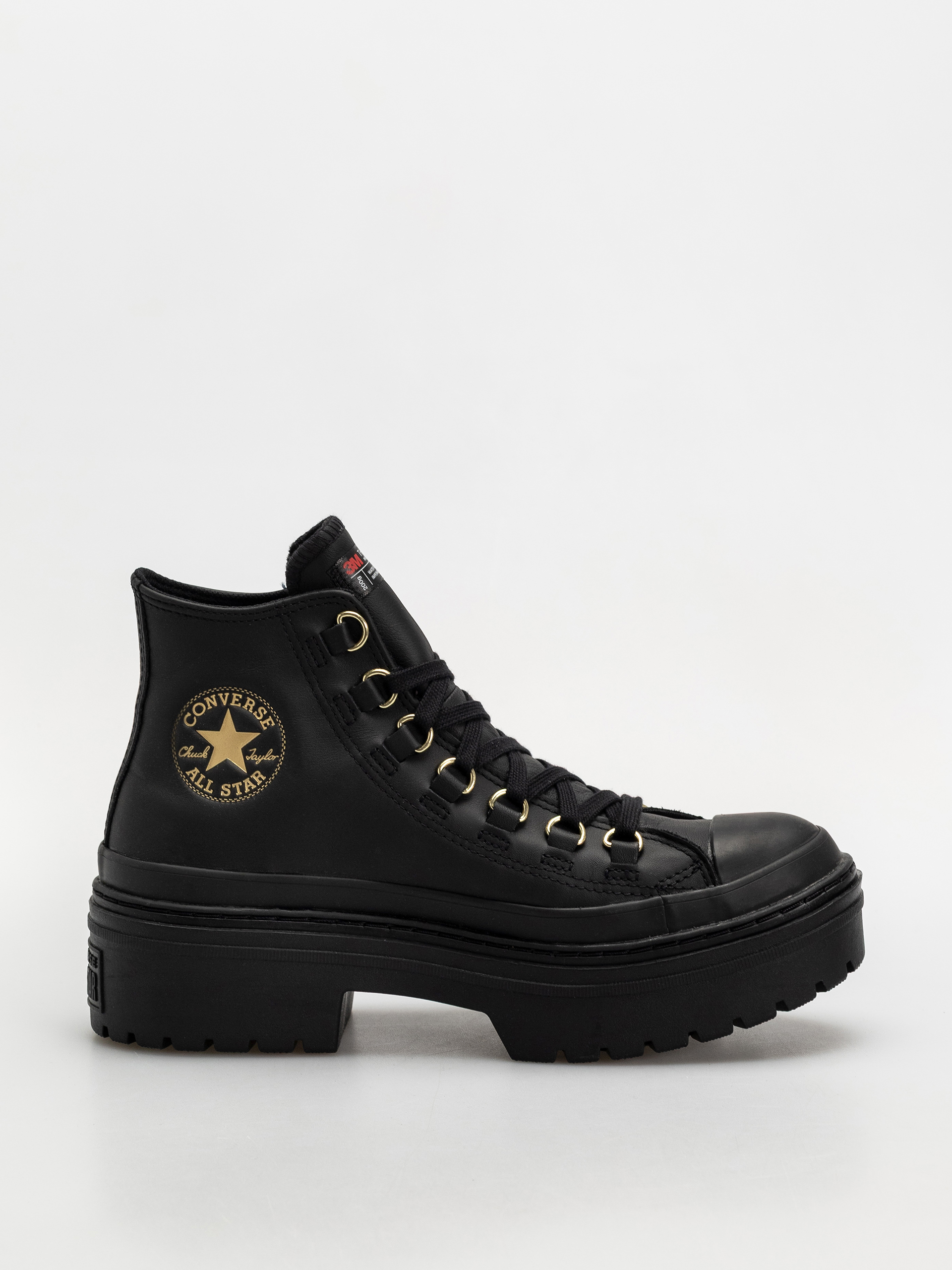 Обувки Converse Chuck Taylor All Star Lugged Heel Wmn (black/black/gold)