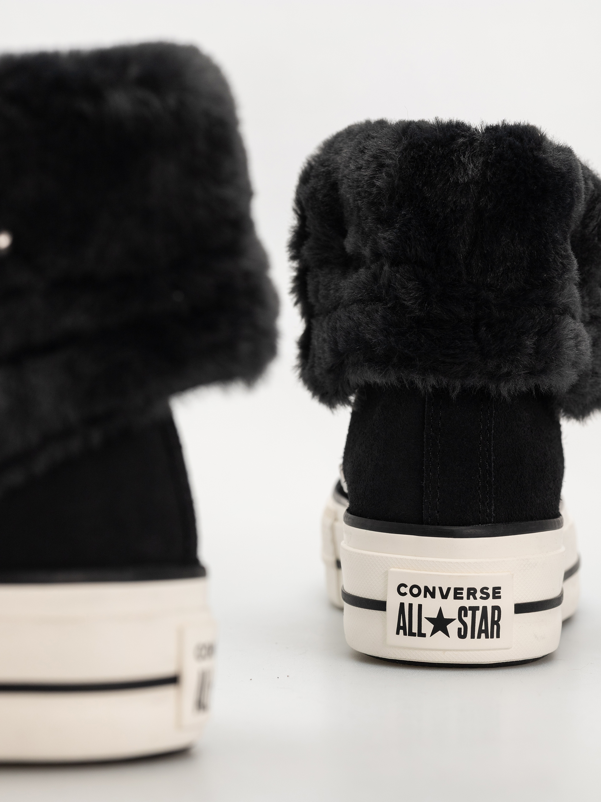 Кецове Converse Chuck Taylor All Star Fold Over Lift Wmn (black/black/black)