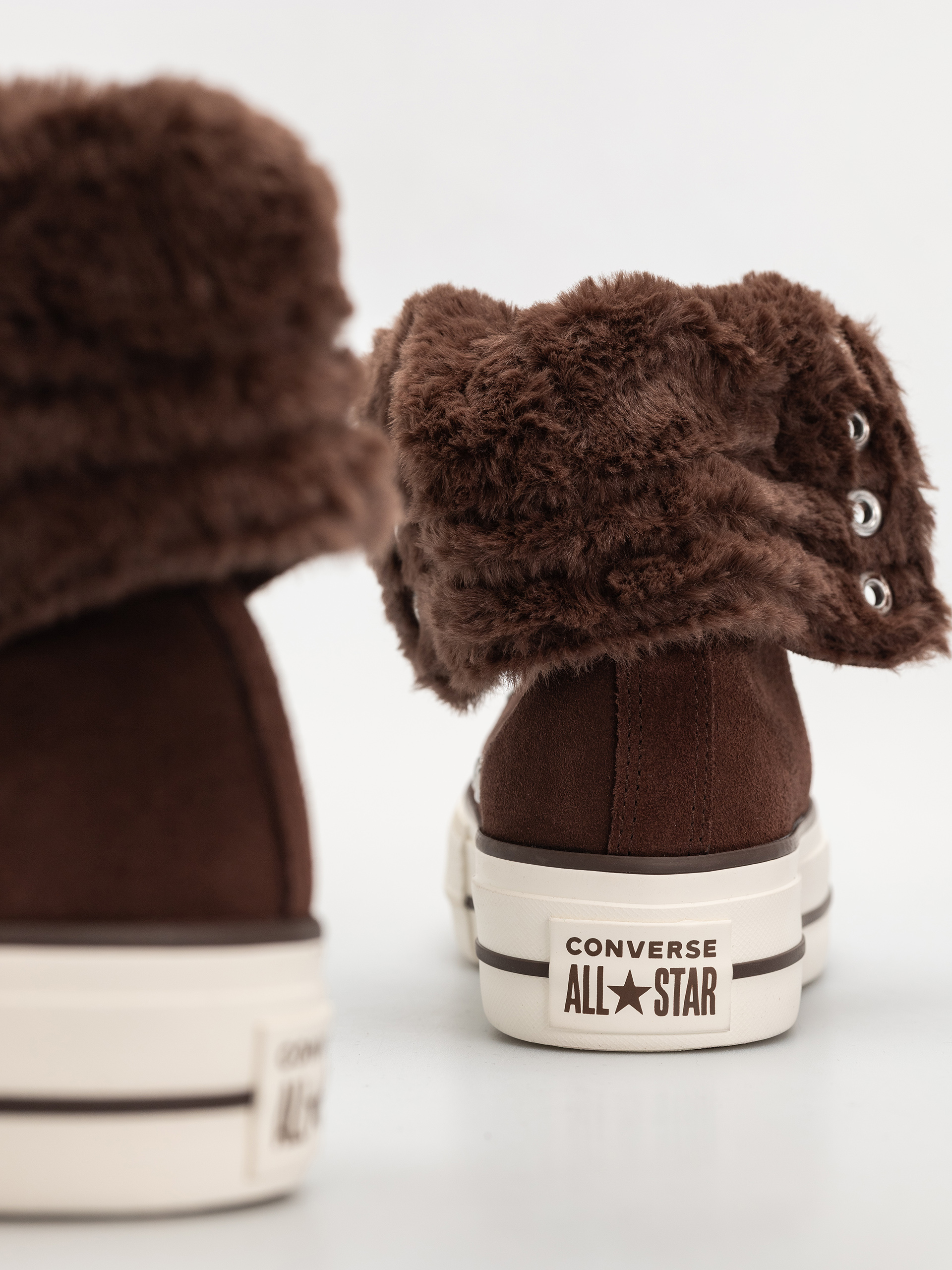 Кецове Converse Chuck Taylor All Star Fold Over Lift Wmn (totally fudged)