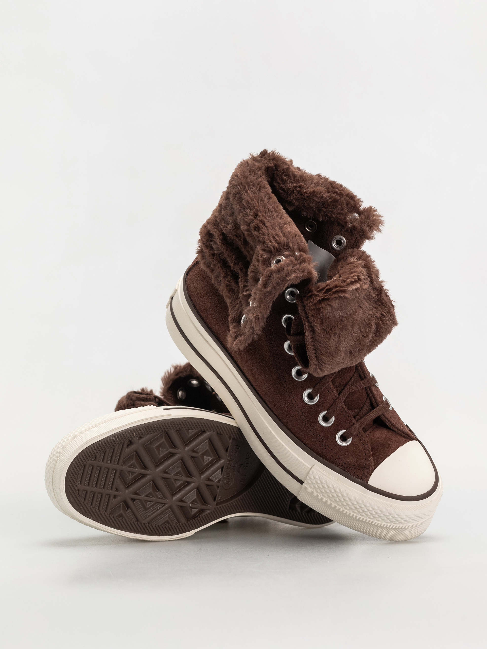 Кецове Converse Chuck Taylor All Star Fold Over Lift Wmn (totally fudged)