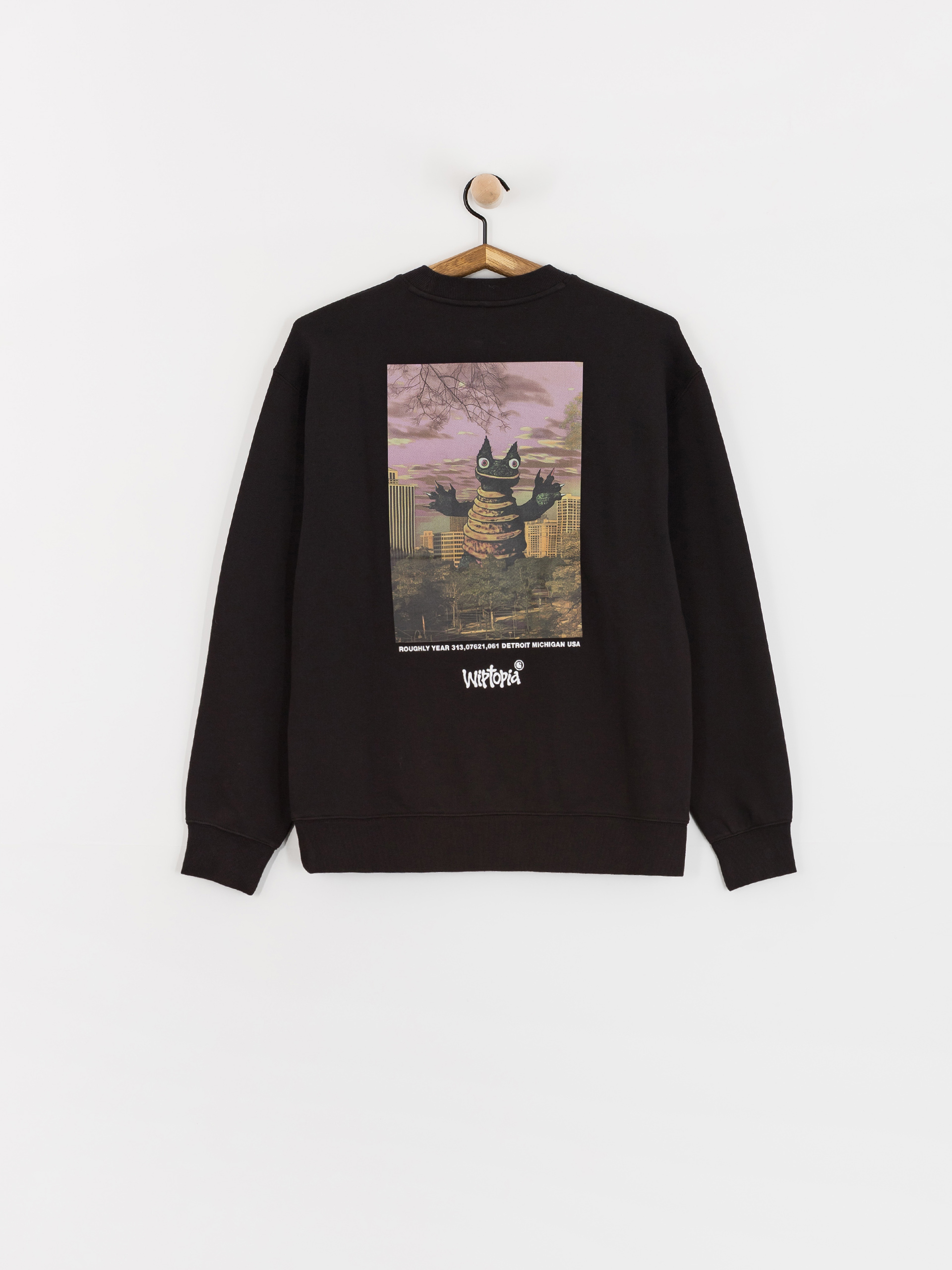Суитшърт Carhartt WIP Wiptopia Script Wmn (black/dark grey)