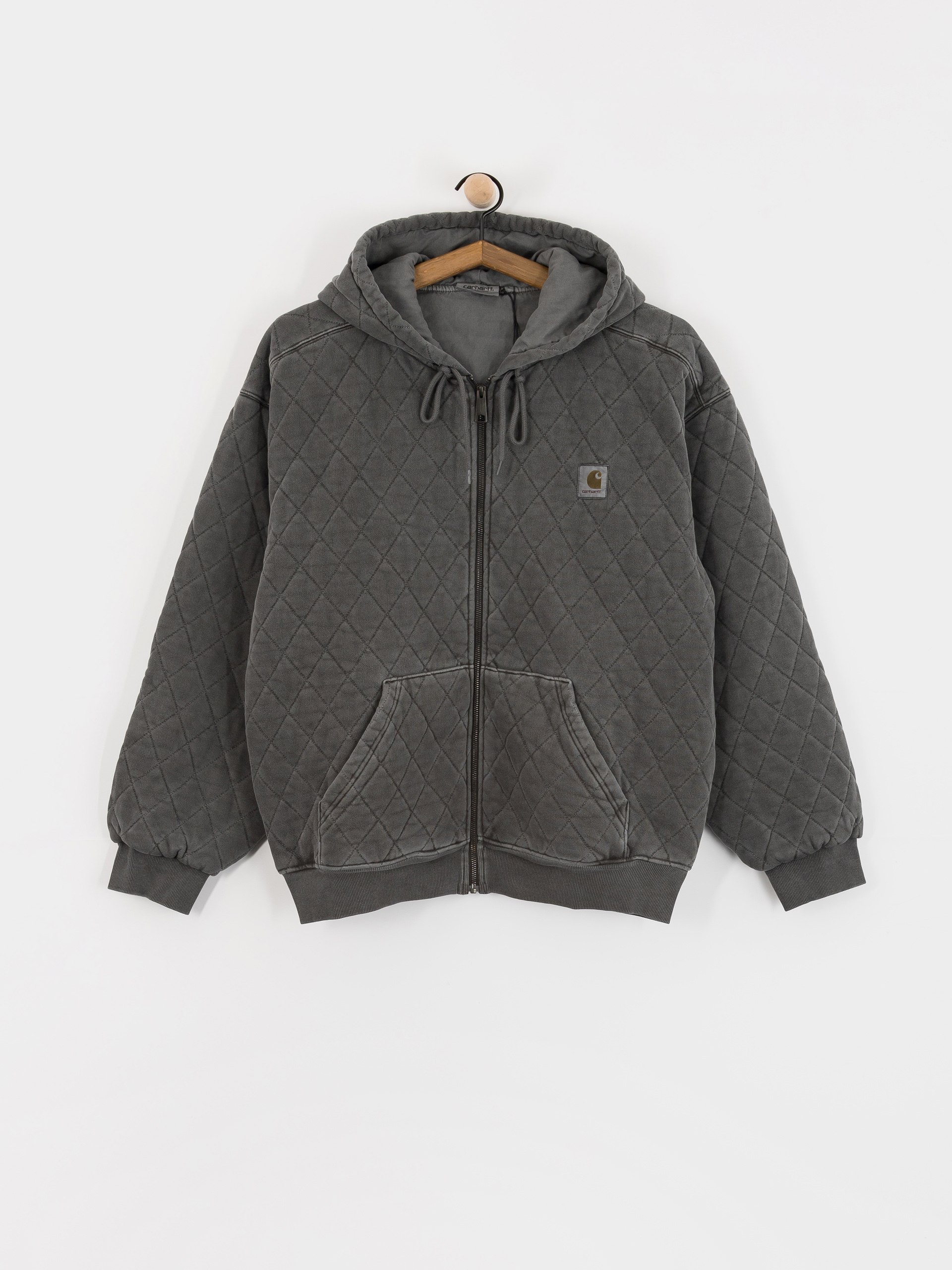 Яке Carhartt WIP Vista Quilted ZHD (black/garment dyed)