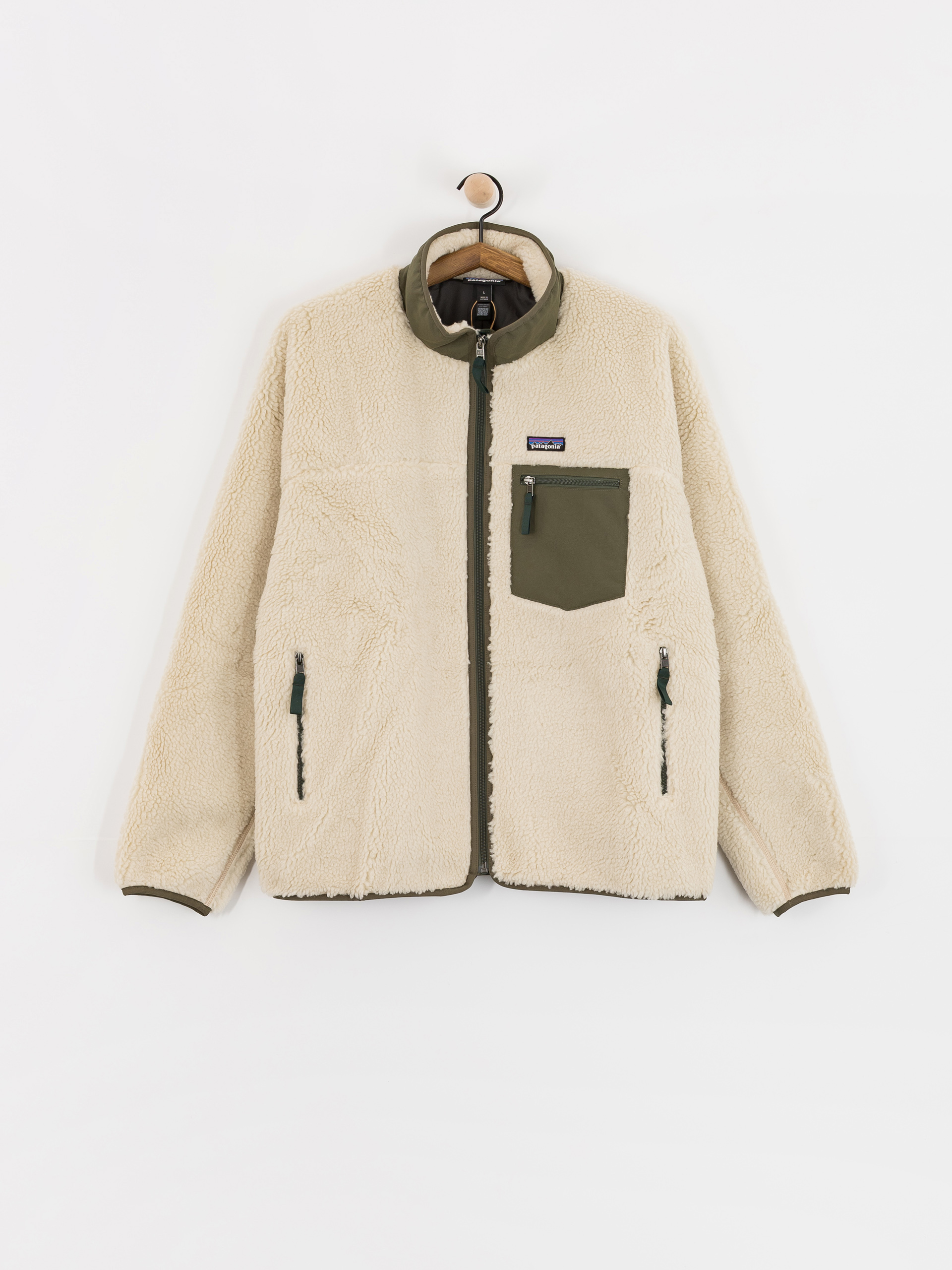 Яке Patagonia Classic Retro X (dark natural w/basin green)