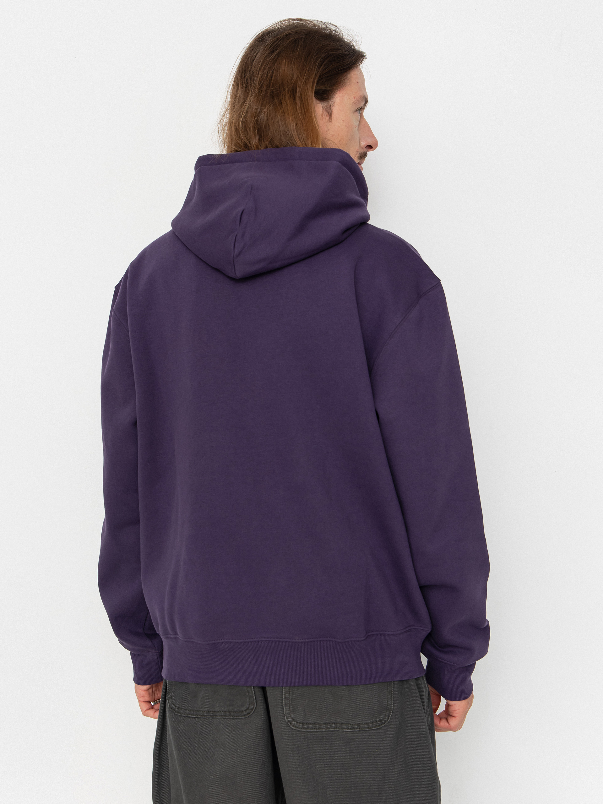 Суитшърт с качулка Carhartt WIP Carhartt HD (lakers/salt)