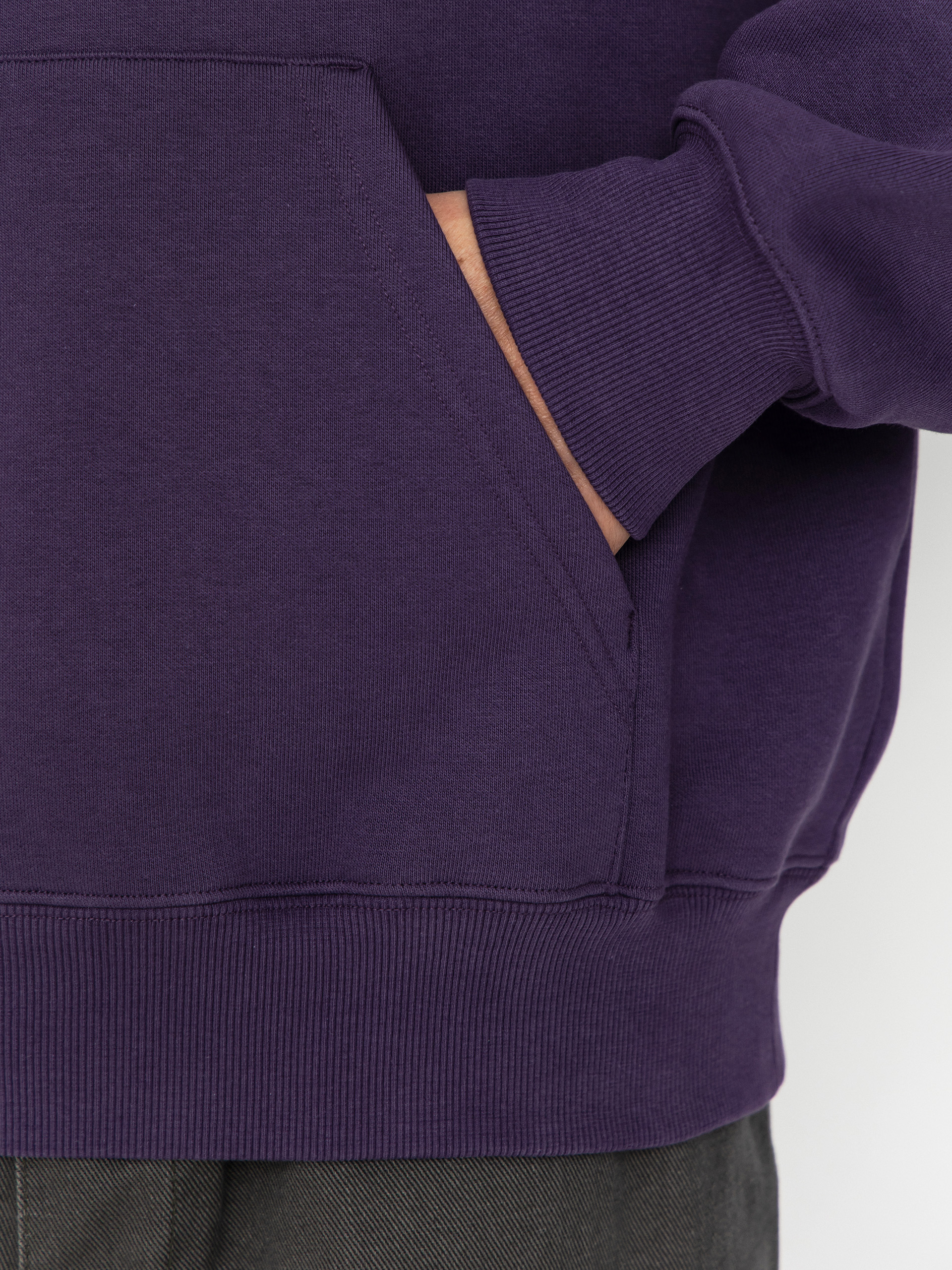 Суитшърт с качулка Carhartt WIP Carhartt HD (lakers/salt)