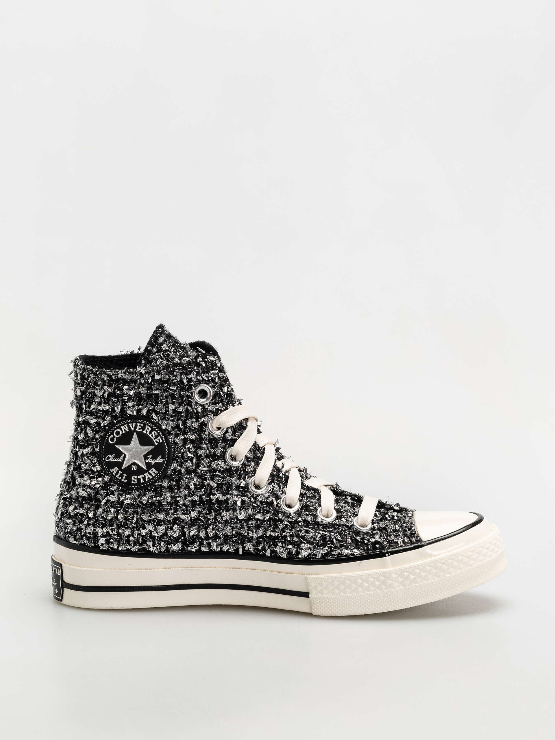 Кецове Converse Chuck 70 Hi (black/silver/egret)