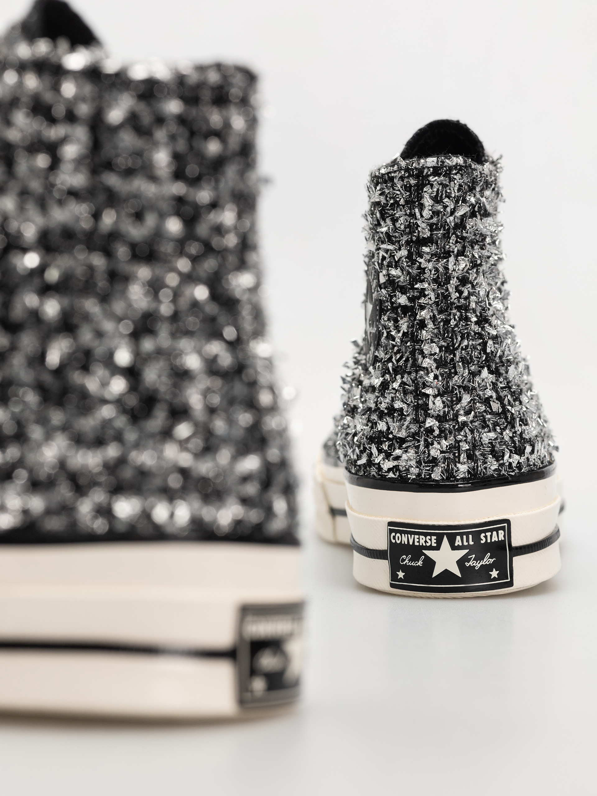 Кецове Converse Chuck 70 Hi (black/silver/egret)