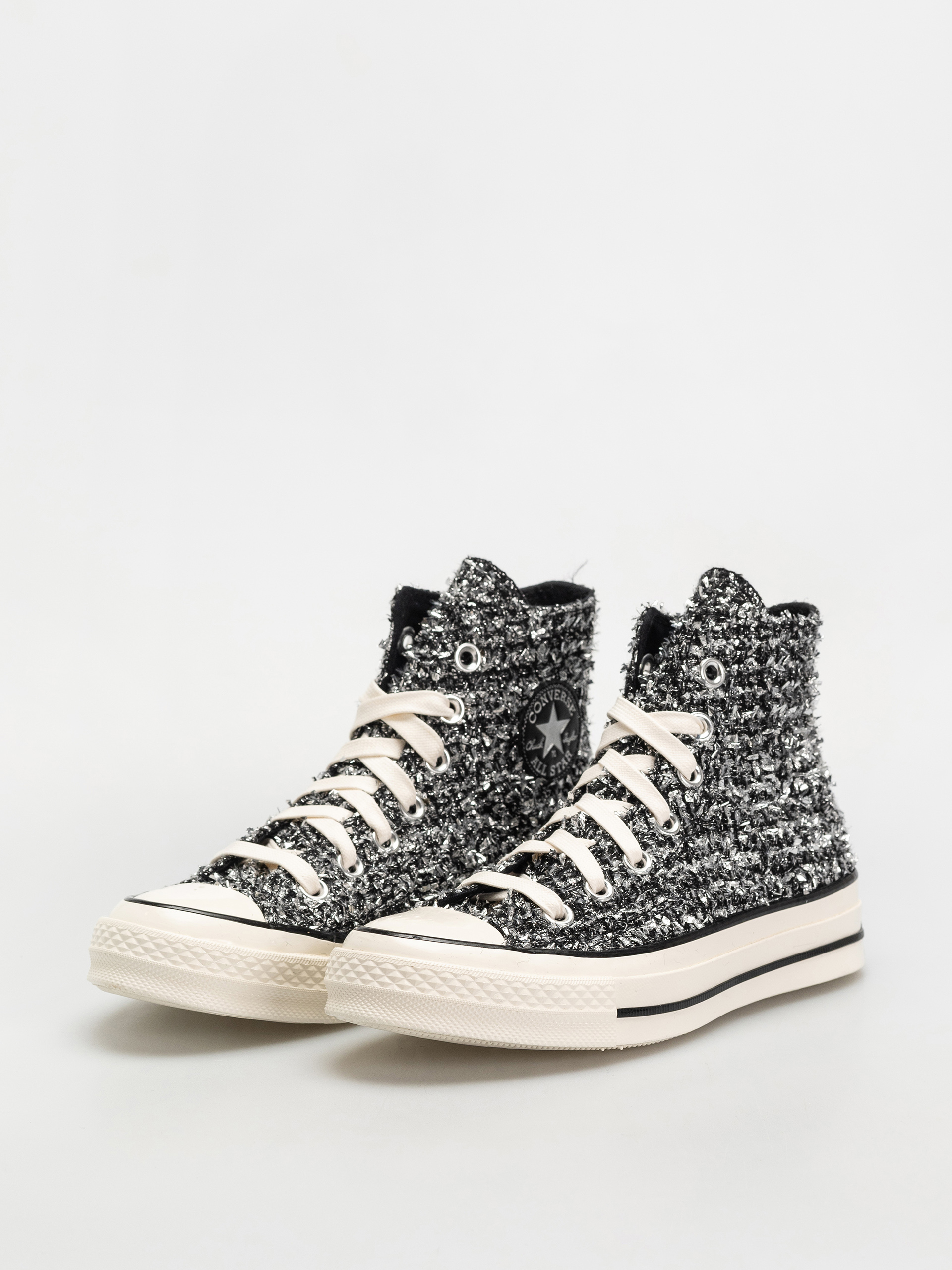 Кецове Converse Chuck 70 Hi (black/silver/egret)