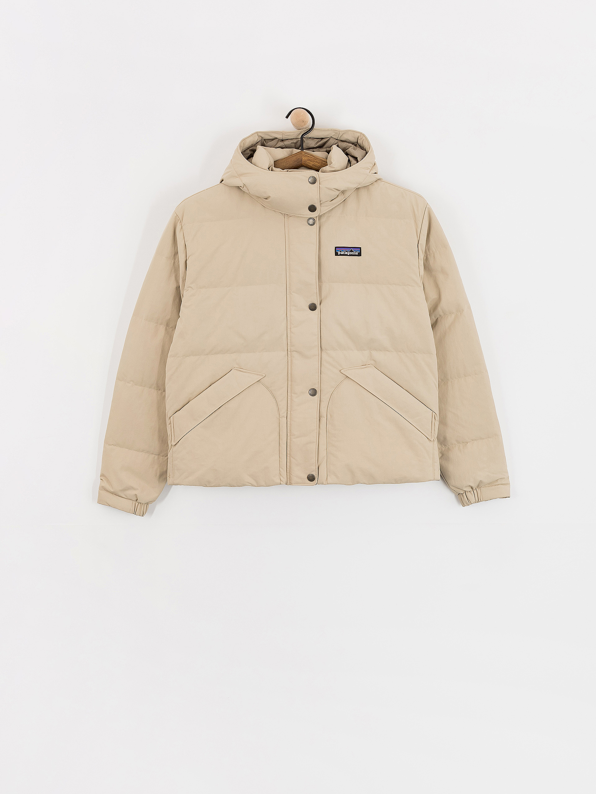 Яке Patagonia Downdrift Wmn (oar tan w/seabird grey)